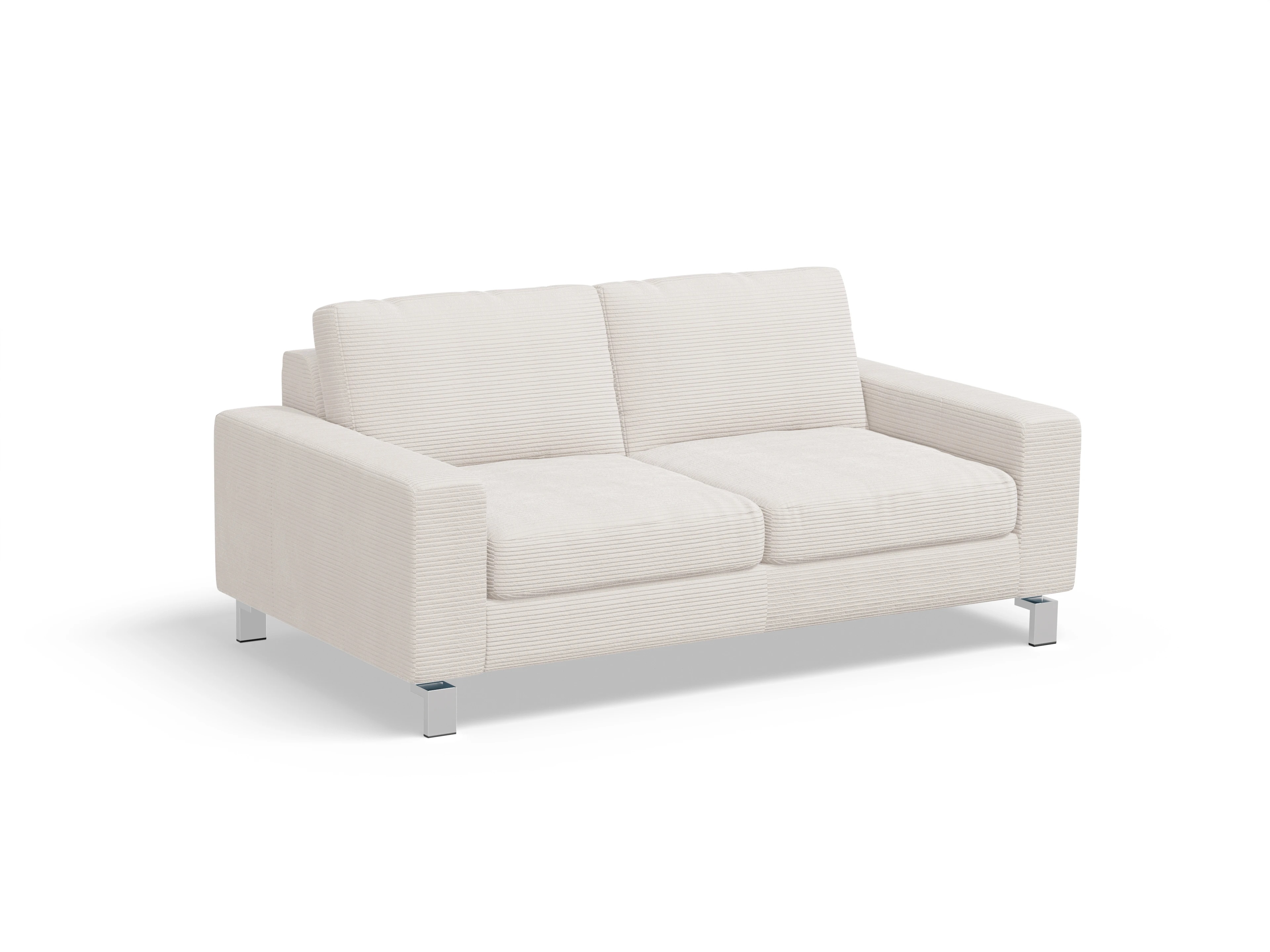 Indiana 2-Sitzer Sofa Large Ansicht des Produktes Indiana 2-Sitzer Sofa in Stoff Weiss