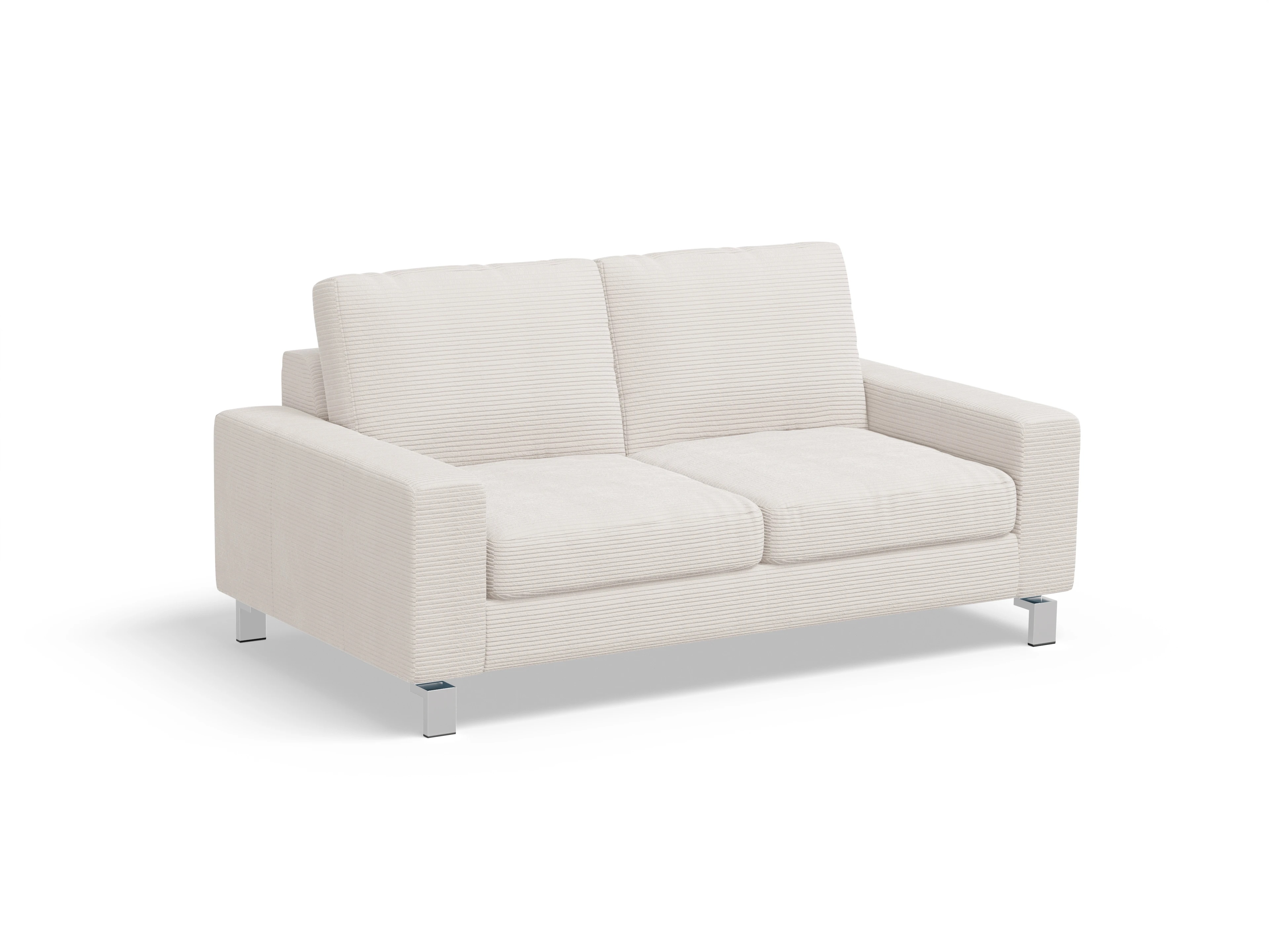Indiana 2-Sitzer Sofa Large Ansicht des Produktes Indiana 2-Sitzer Sofa in Stoff Weiss