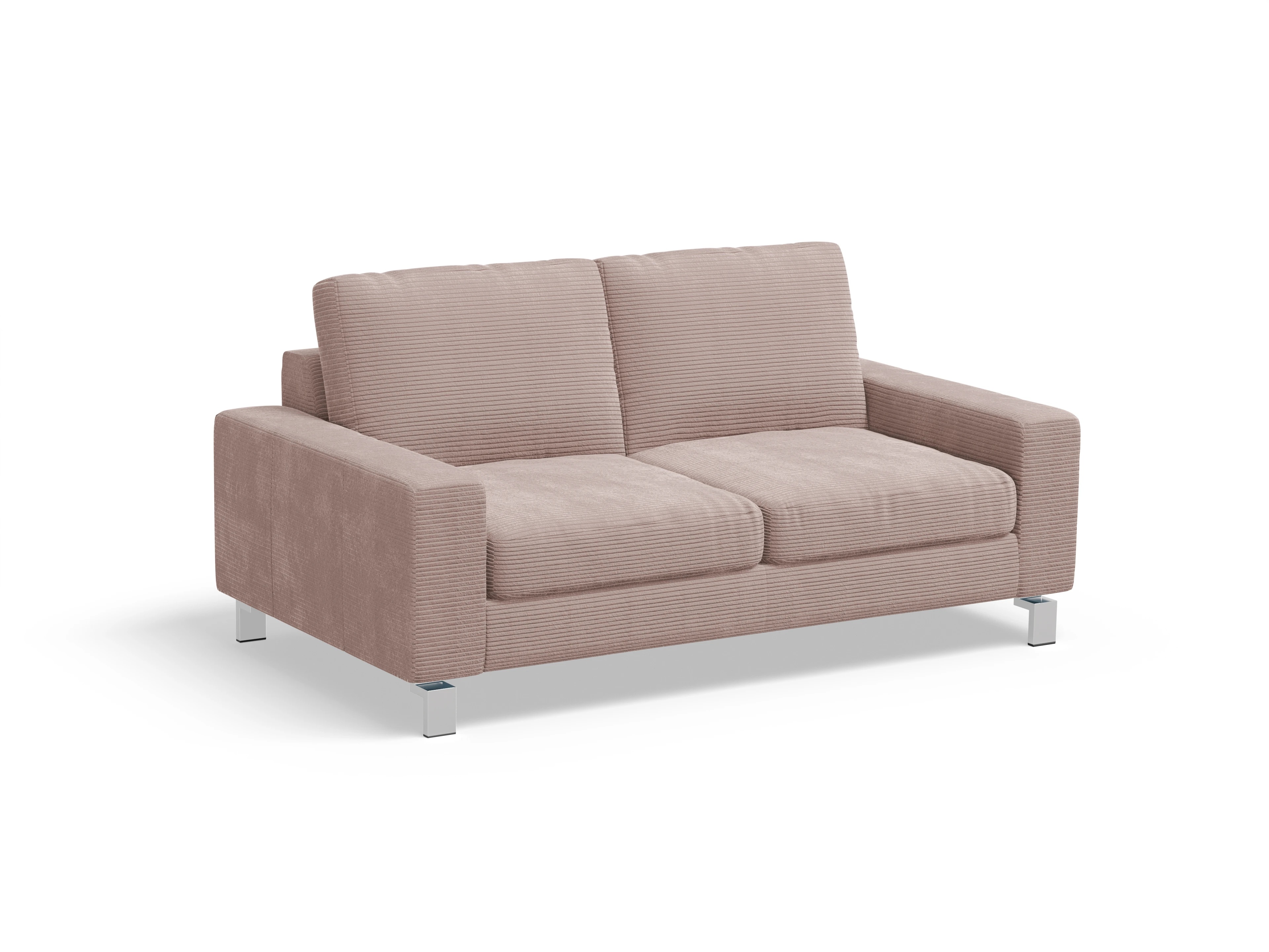 Indiana 2-Sitzer Sofa Large Ansicht des Produktes Indiana 2-Sitzer Sofa in Stoff Rosa
