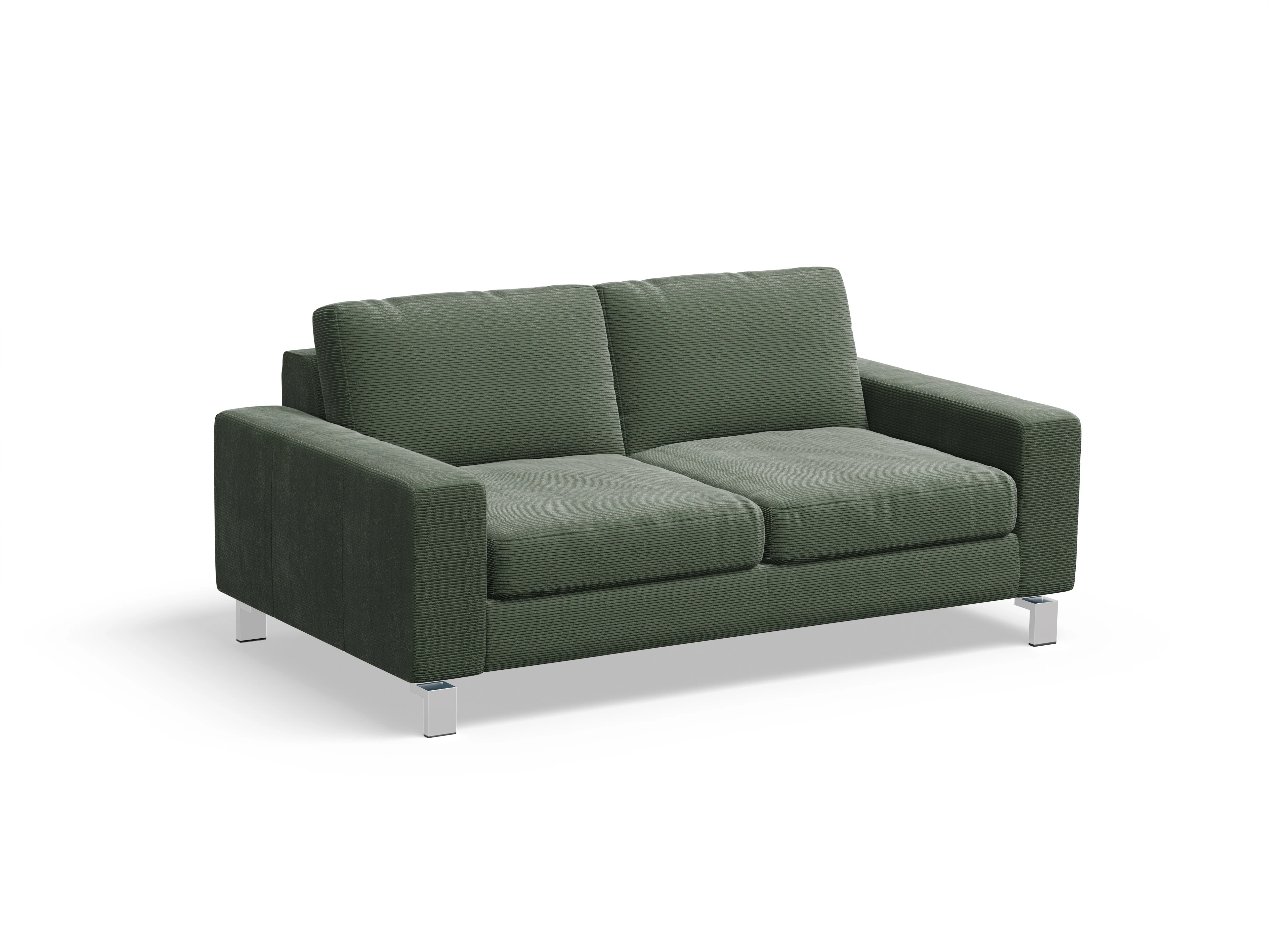 Indiana 2-Sitzer Sofa Large Ansicht des Produktes Indiana 2-Sitzer Sofa in Stoff Grün
