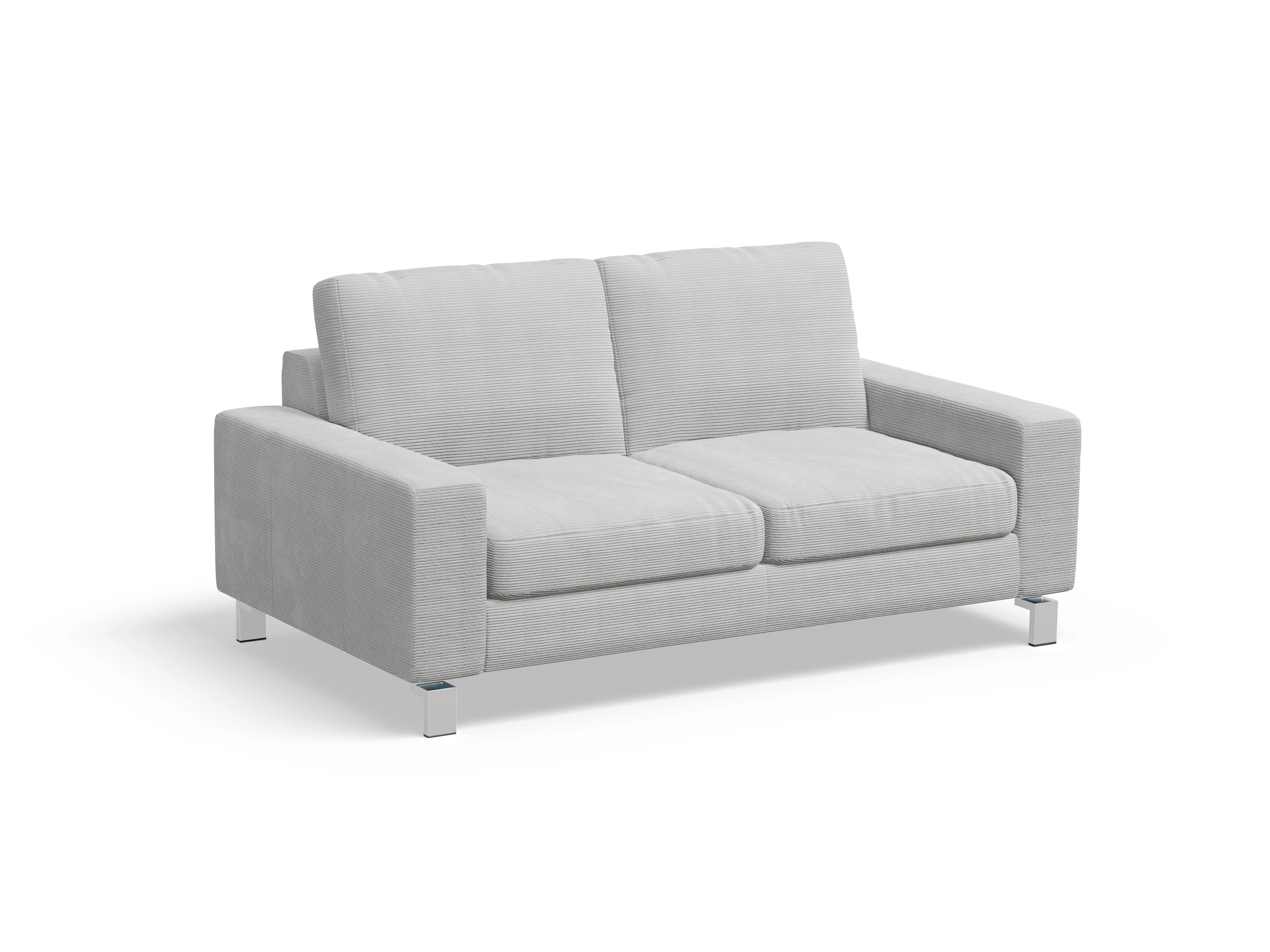 Indiana 2-Sitzer Sofa Large Ansicht des Produktes Indiana 2-Sitzer Sofa in Stoff Grau
