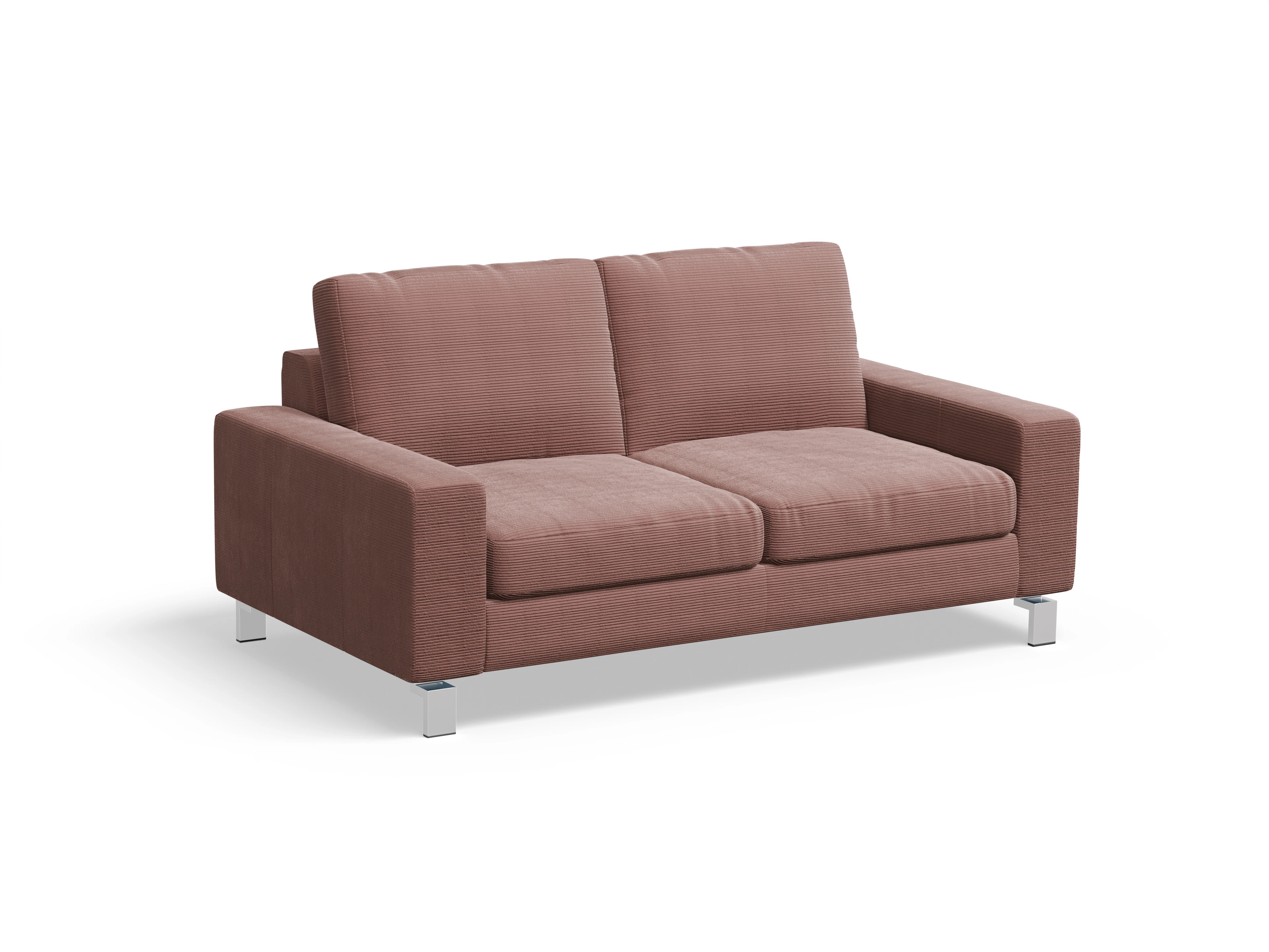 Indiana 2-Sitzer Sofa Large Ansicht des Produktes Indiana 2-Sitzer Sofa in Stoff Rosa