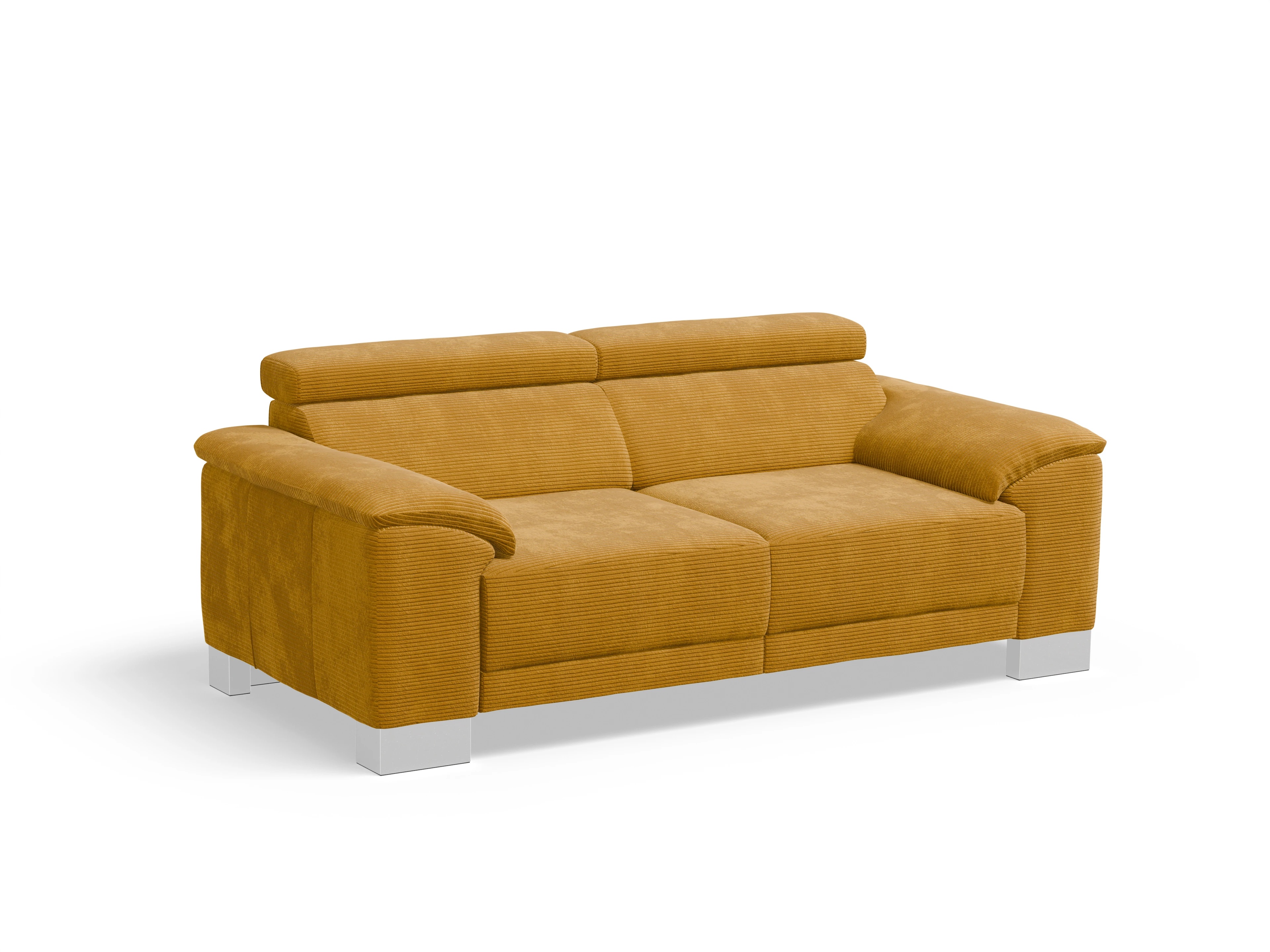Antonio 2-Sitzer Sofa Ansicht des Produktes Antonio 2-Sitzer Sofa in Stoff Gelb