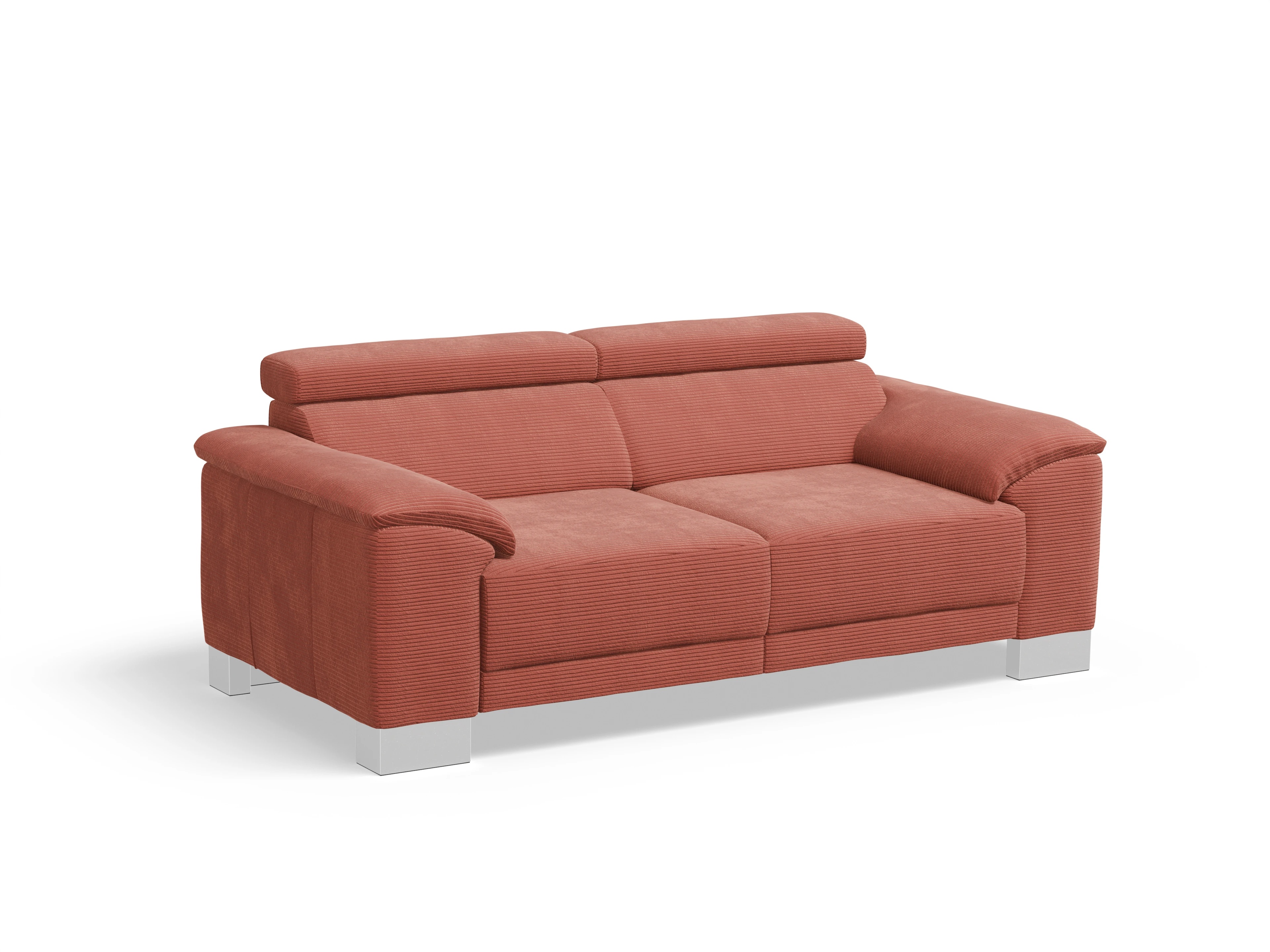 Ansicht des Produktes Antonio 2-Sitzer Sofa in Stoff Orange
