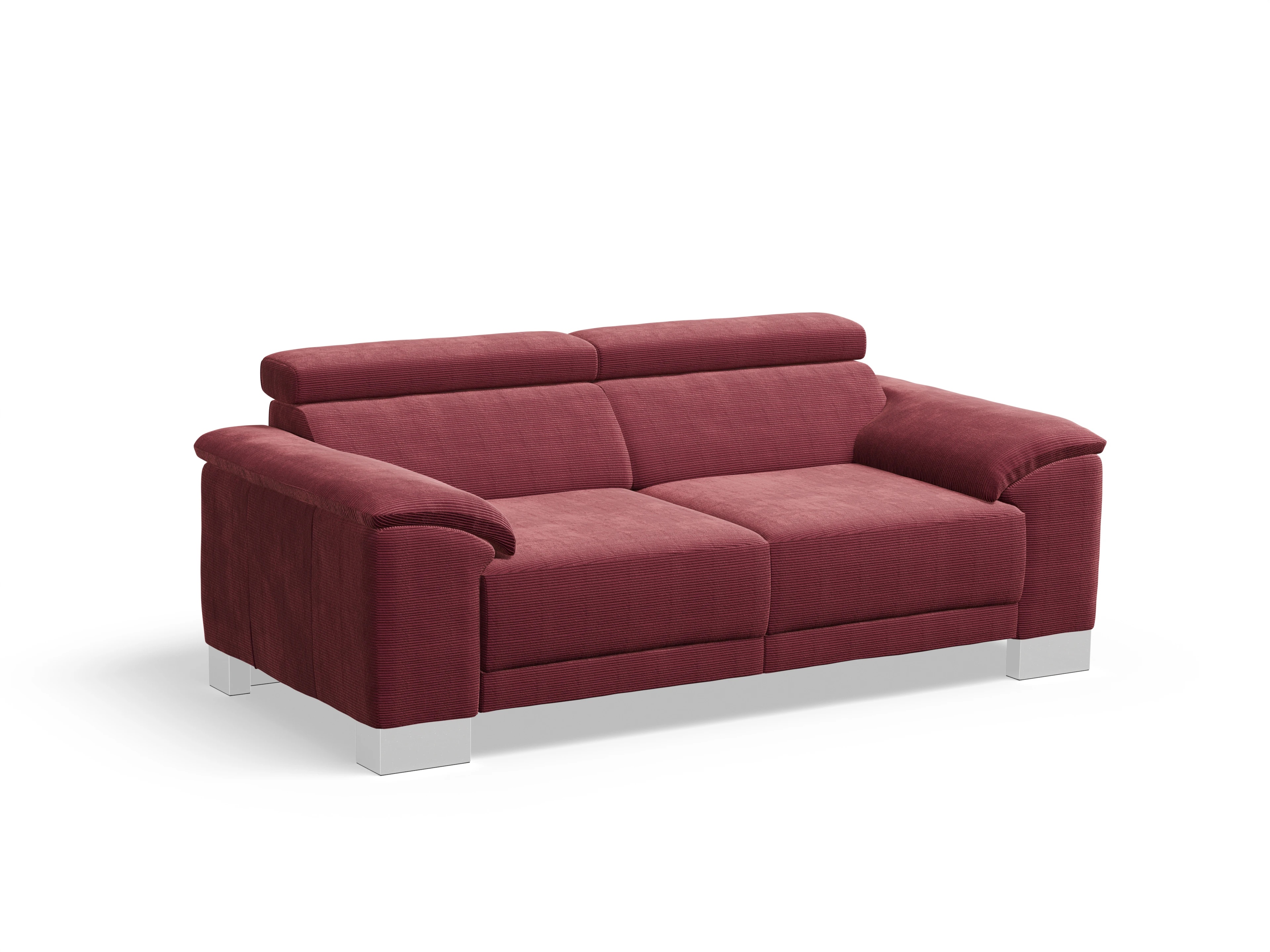 Antonio 2-Sitzer Sofa Ansicht des Produktes Antonio 2-Sitzer Sofa in Stoff Rot
