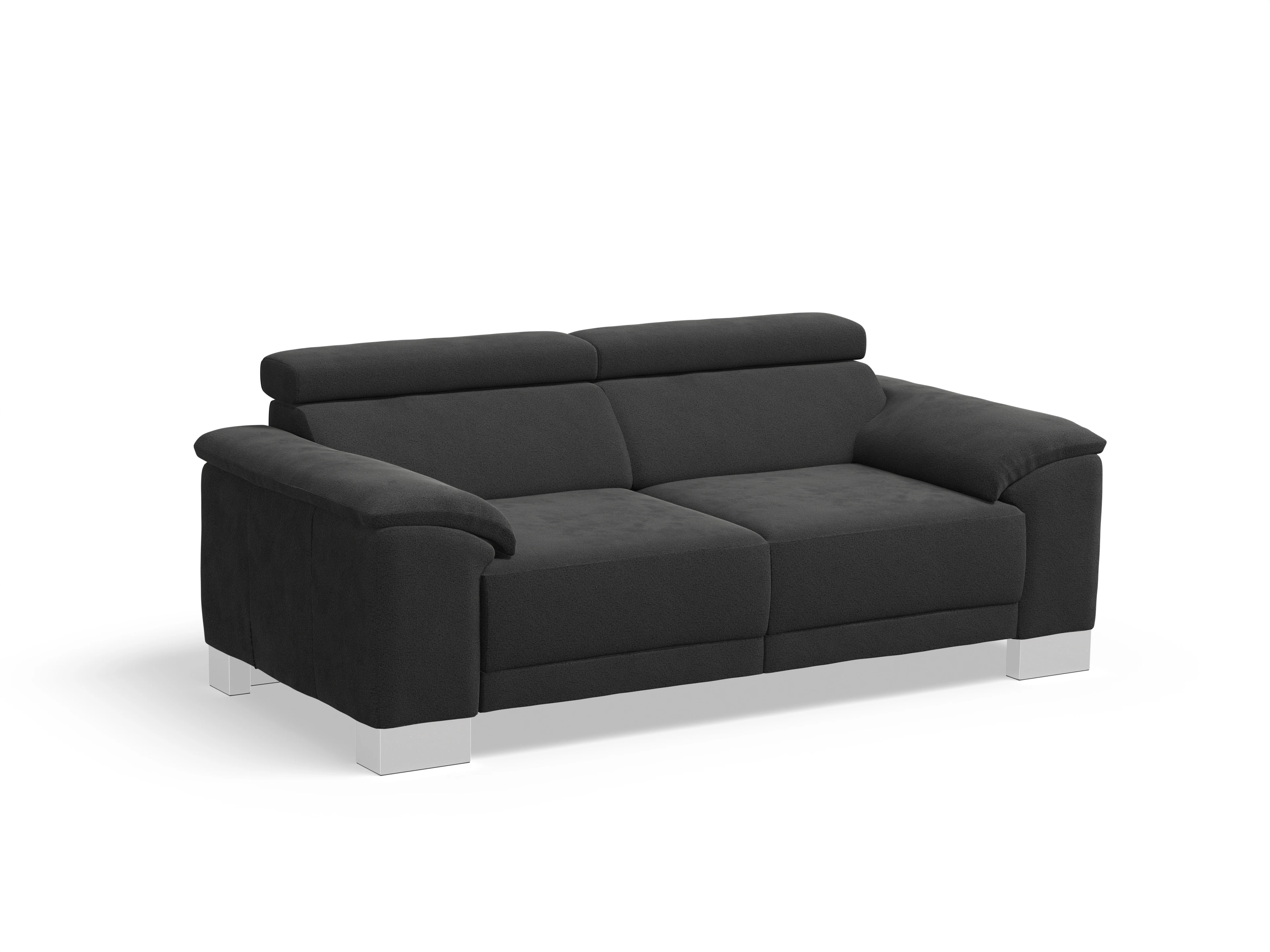 Antonio 2-Sitzer Sofa Ansicht des Produktes Antonio 2-Sitzer Sofa in Stoff Schwarz