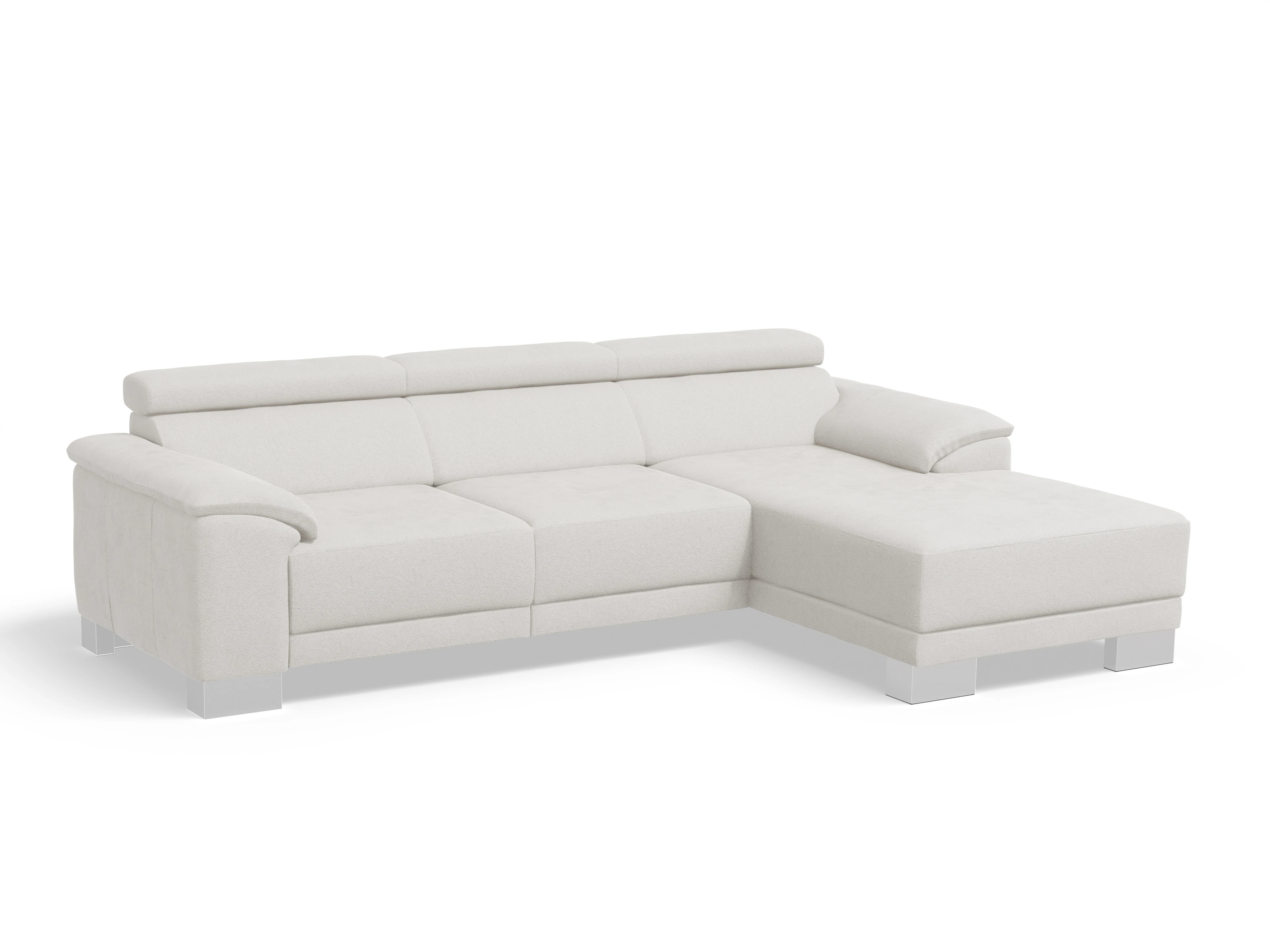 Antonio Ecksofa LO Medium R Ansicht des Produktes Antonio in Stoff Beige