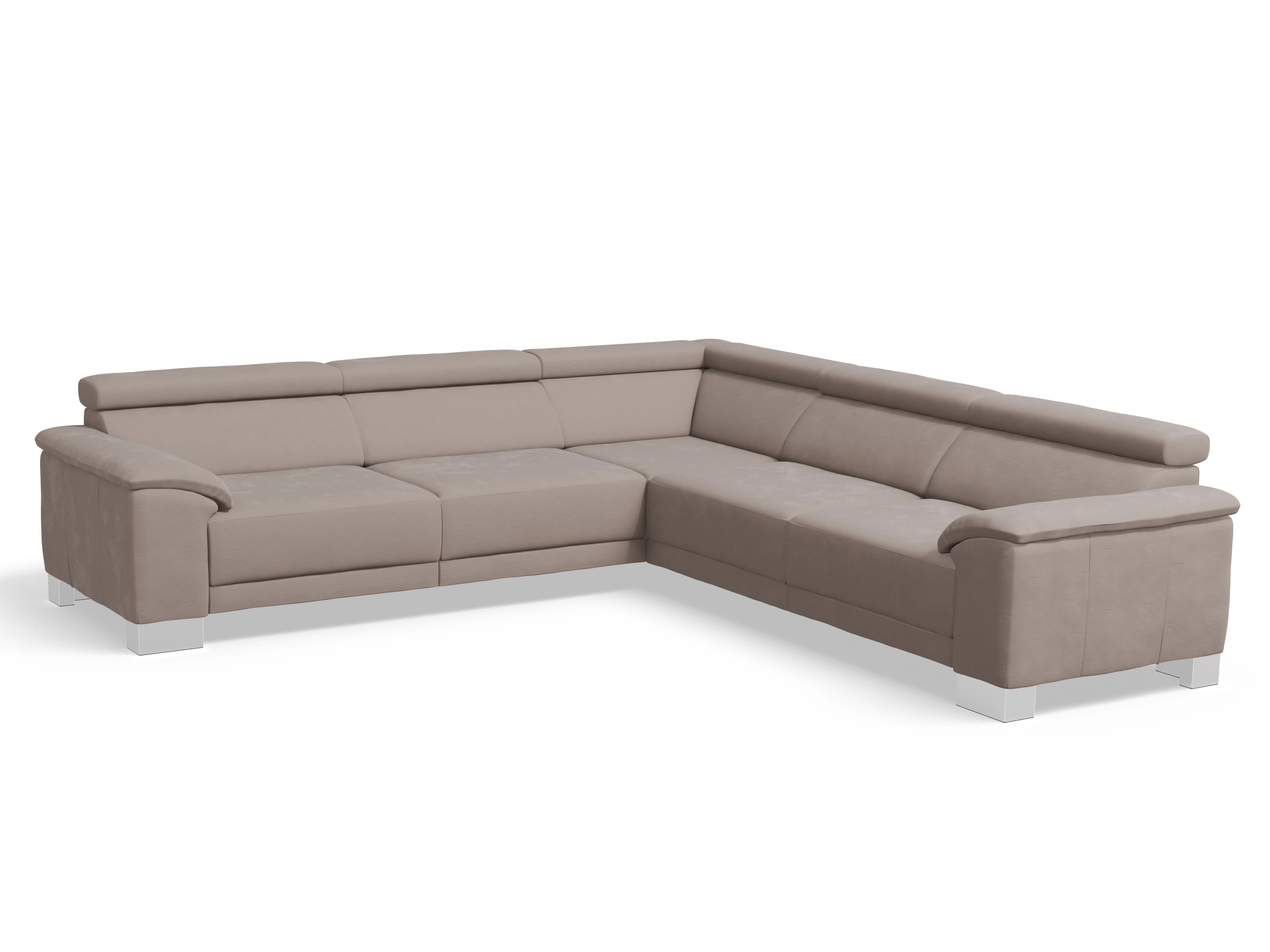 Ansicht des Produktes Antonio Ecksofa gleichschenklig in Stoff Beige