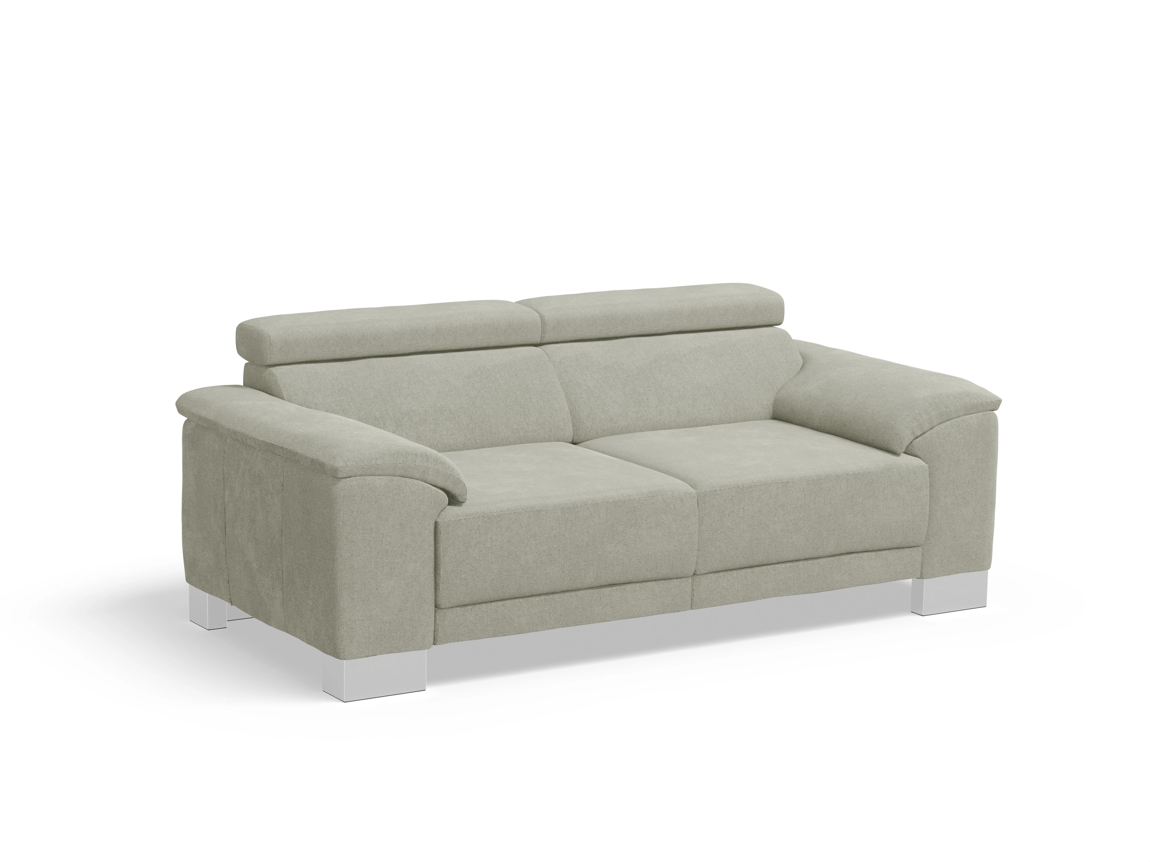 Ansicht des Produktes Antonio 2-Sitzer Sofa in Stoff Grau