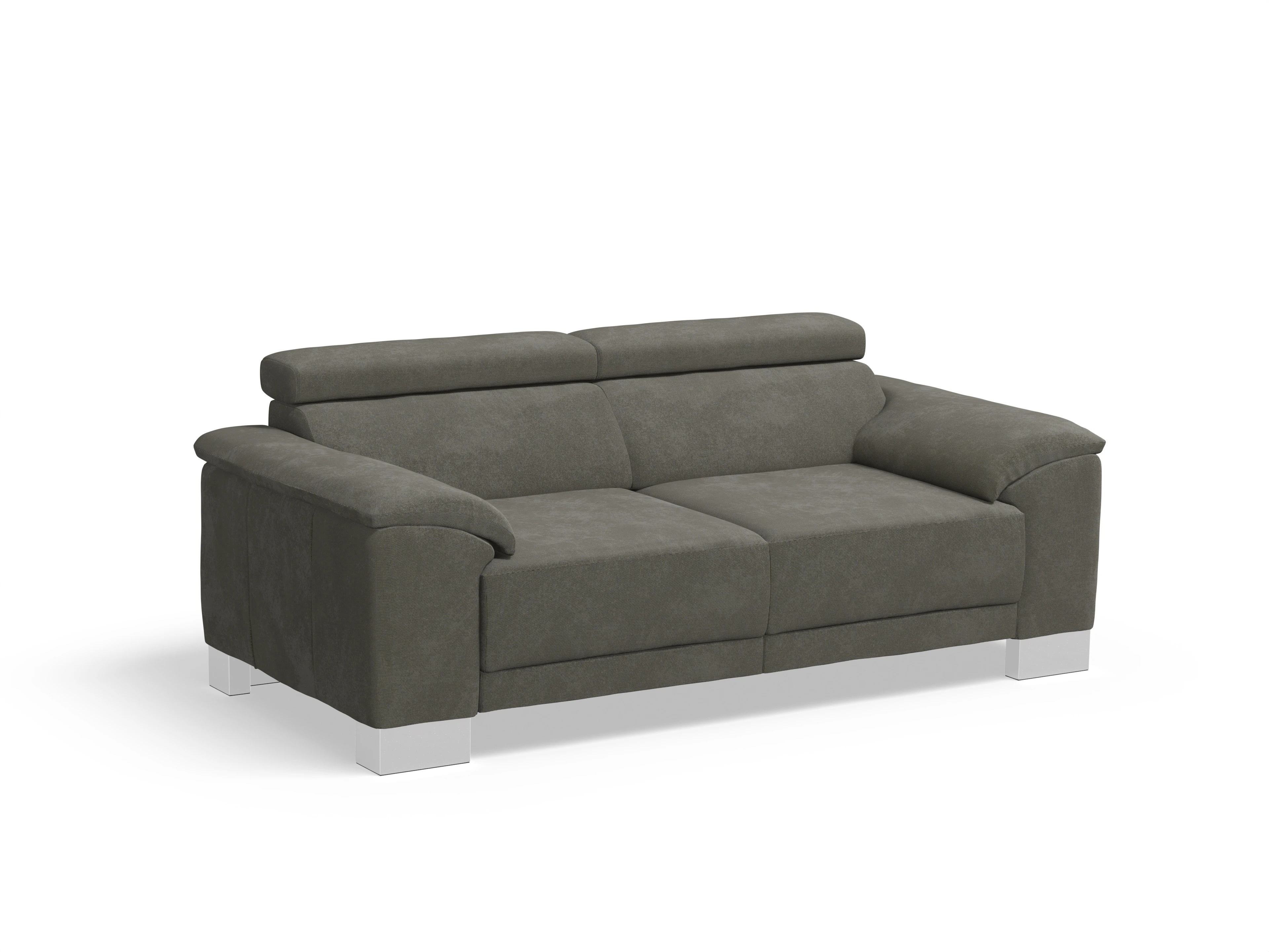 Antonio 2-Sitzer Sofa Ansicht des Produktes Antonio 2-Sitzer Sofa in Stoff Grau