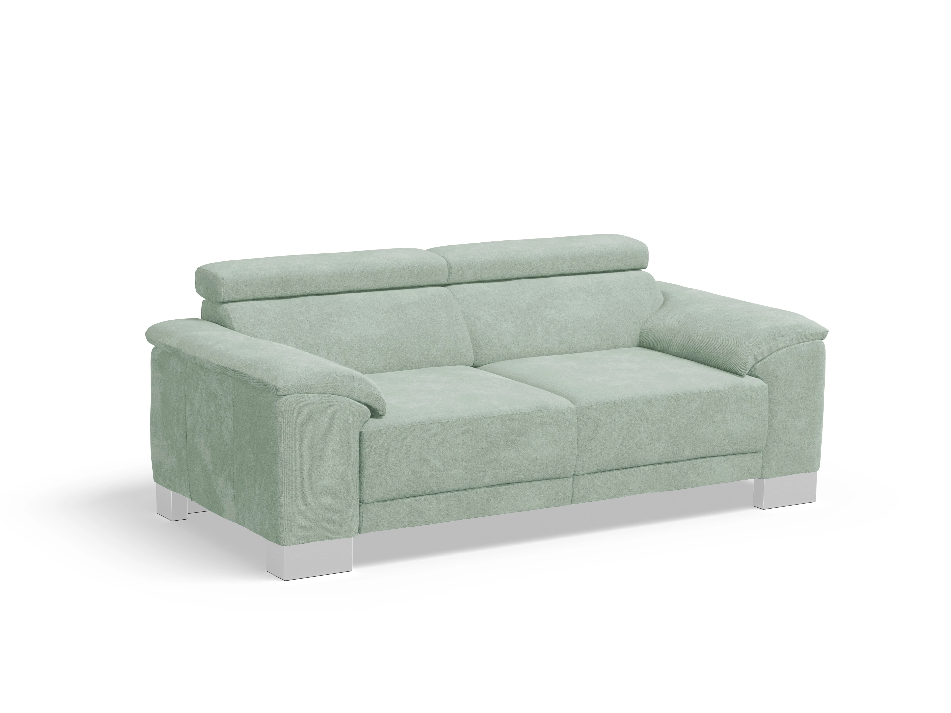 Ansicht des Produktes Antonio 2-Sitzer Sofa in Stoff Grün