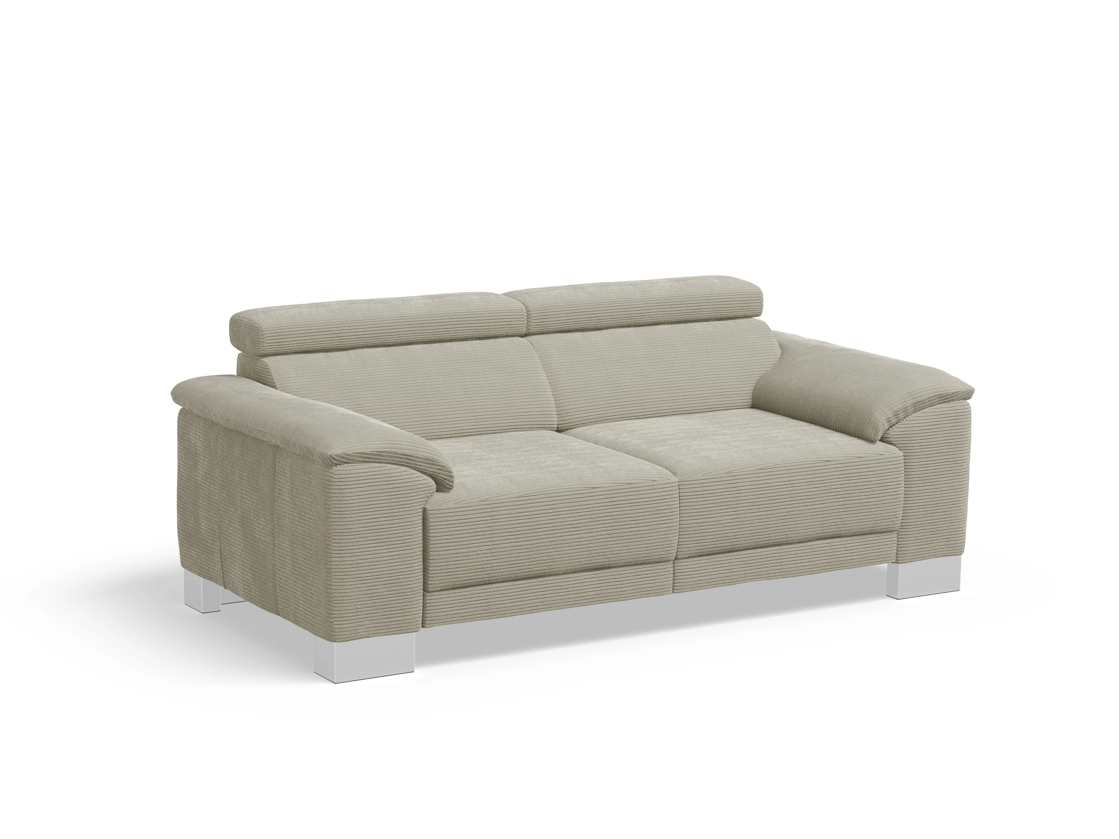 Antonio 2-Sitzer Sofa Ansicht des Produktes Antonio 2-Sitzer Sofa in Stoff Grau