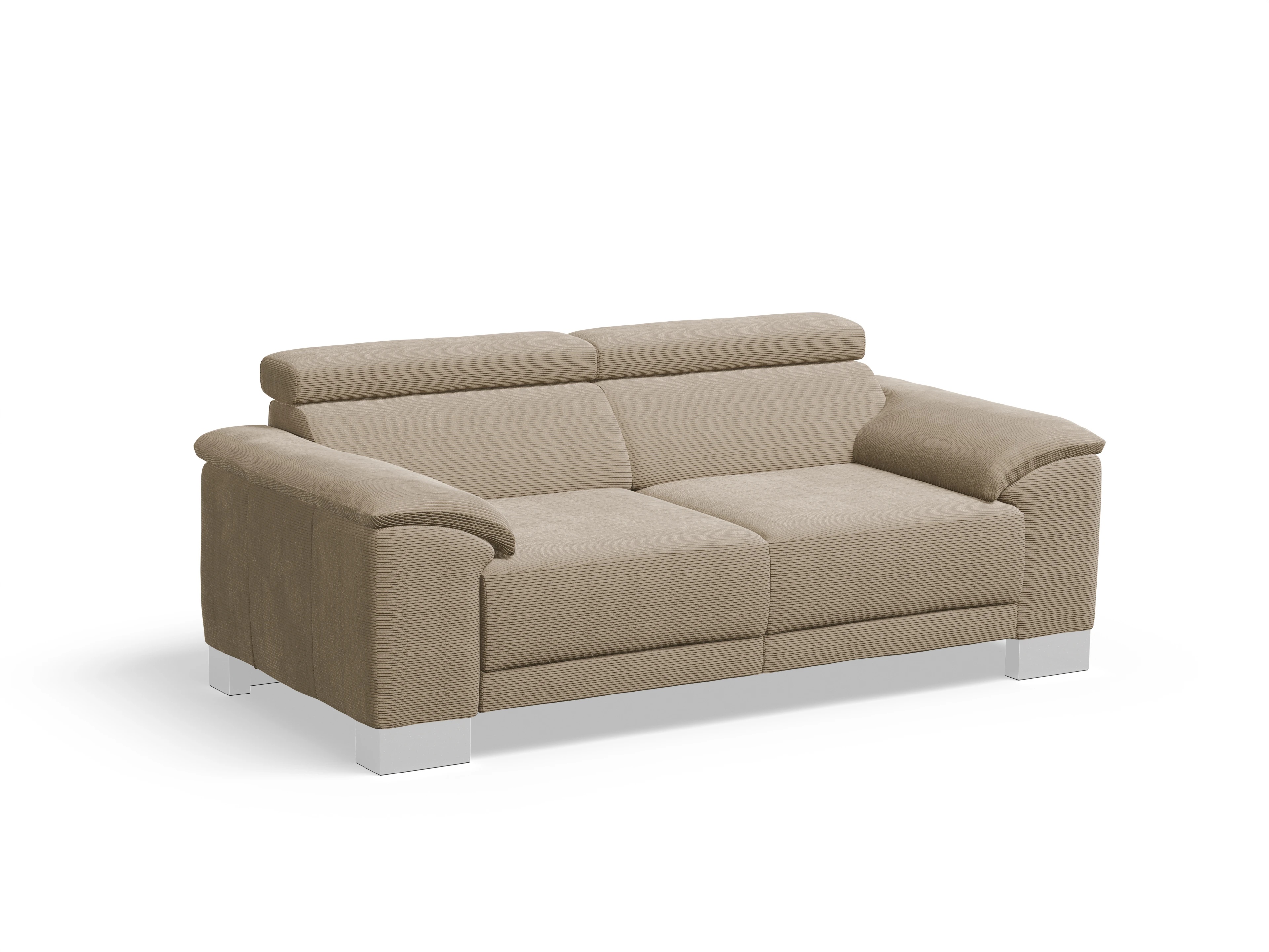 Antonio 2-Sitzer Sofa Ansicht des Produktes Antonio 2-Sitzer Sofa in Stoff Braun