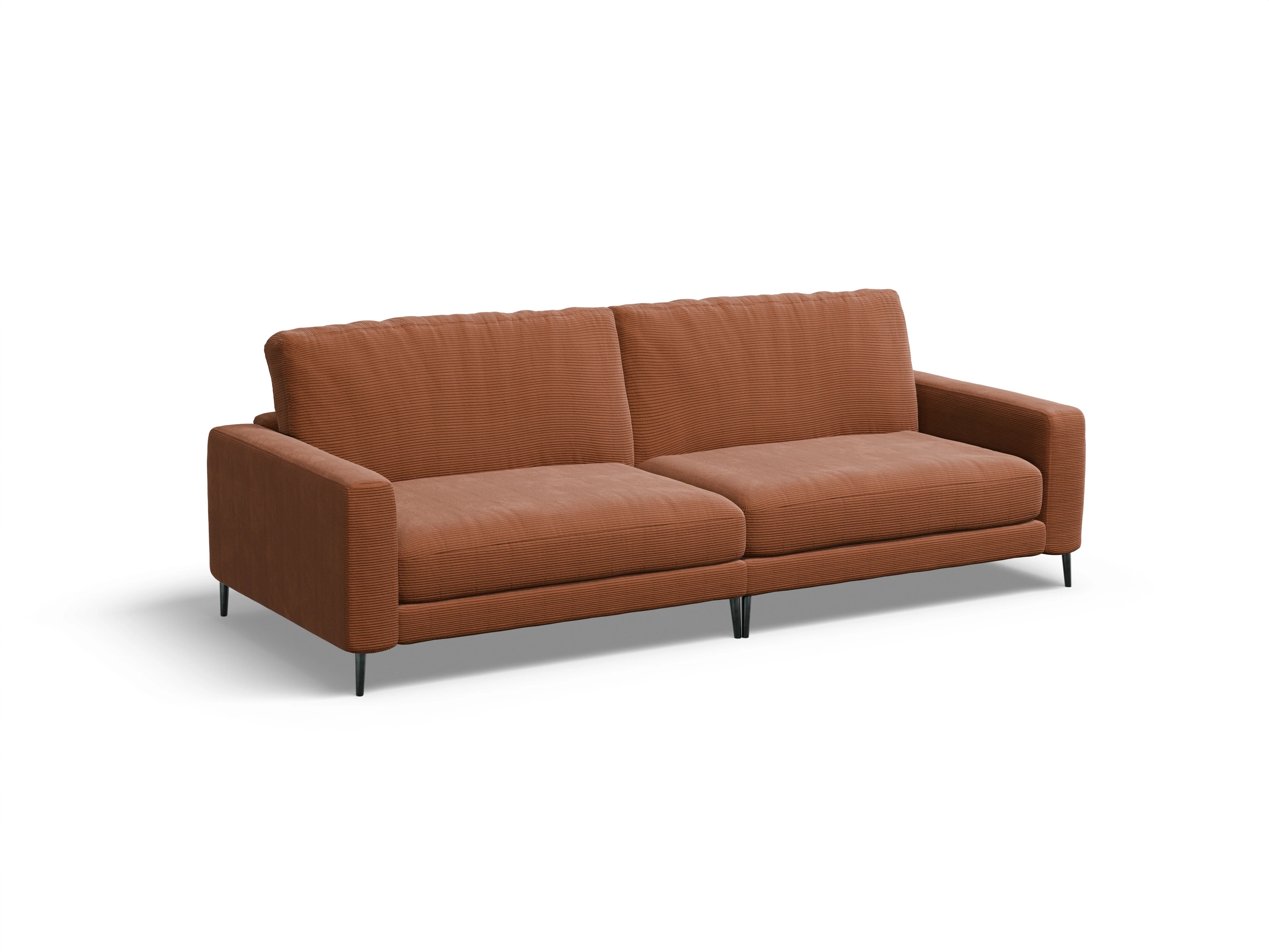 Urbana 3-Sitzer Sofa Ansicht des Produktes Urbana 3-Sitzer Sofa in Stoff Orange