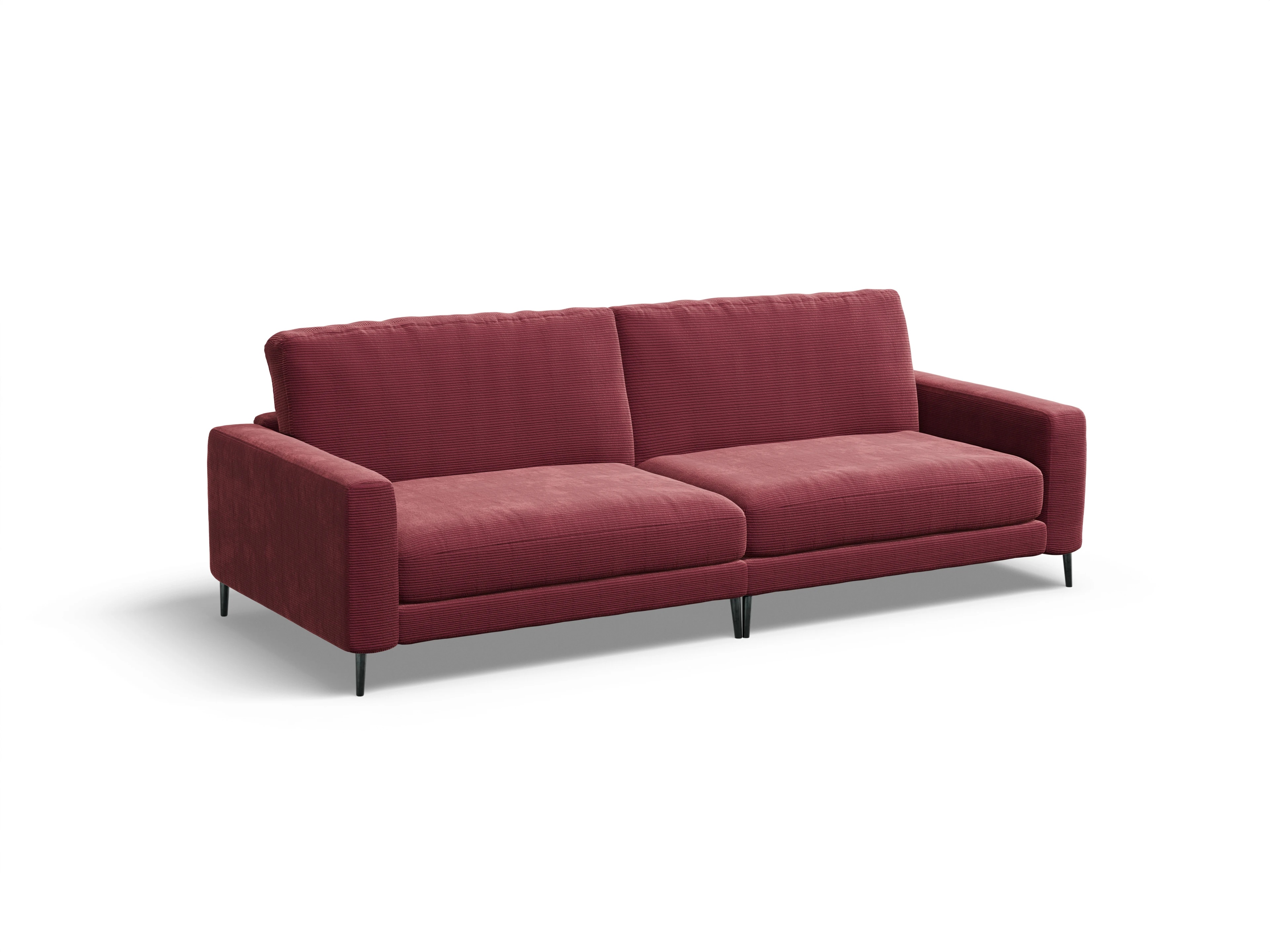 Urbana 3-Sitzer Sofa Ansicht des Produktes Urbana 3-Sitzer Sofa in Stoff Rot