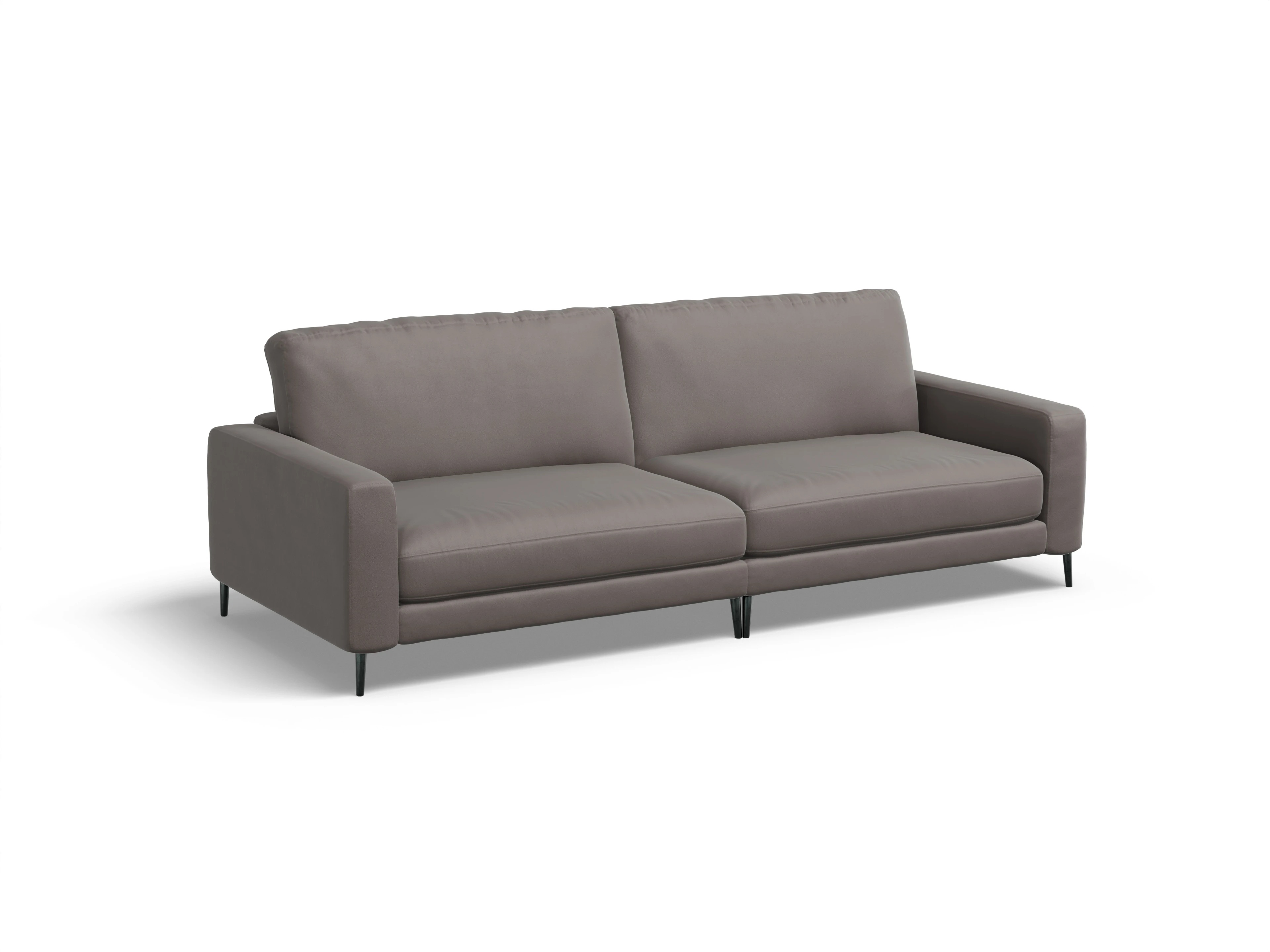 Urbana 3-Sitzer Sofa Ansicht des Produktes Urbana 3-Sitzer Sofa in Leder Grau