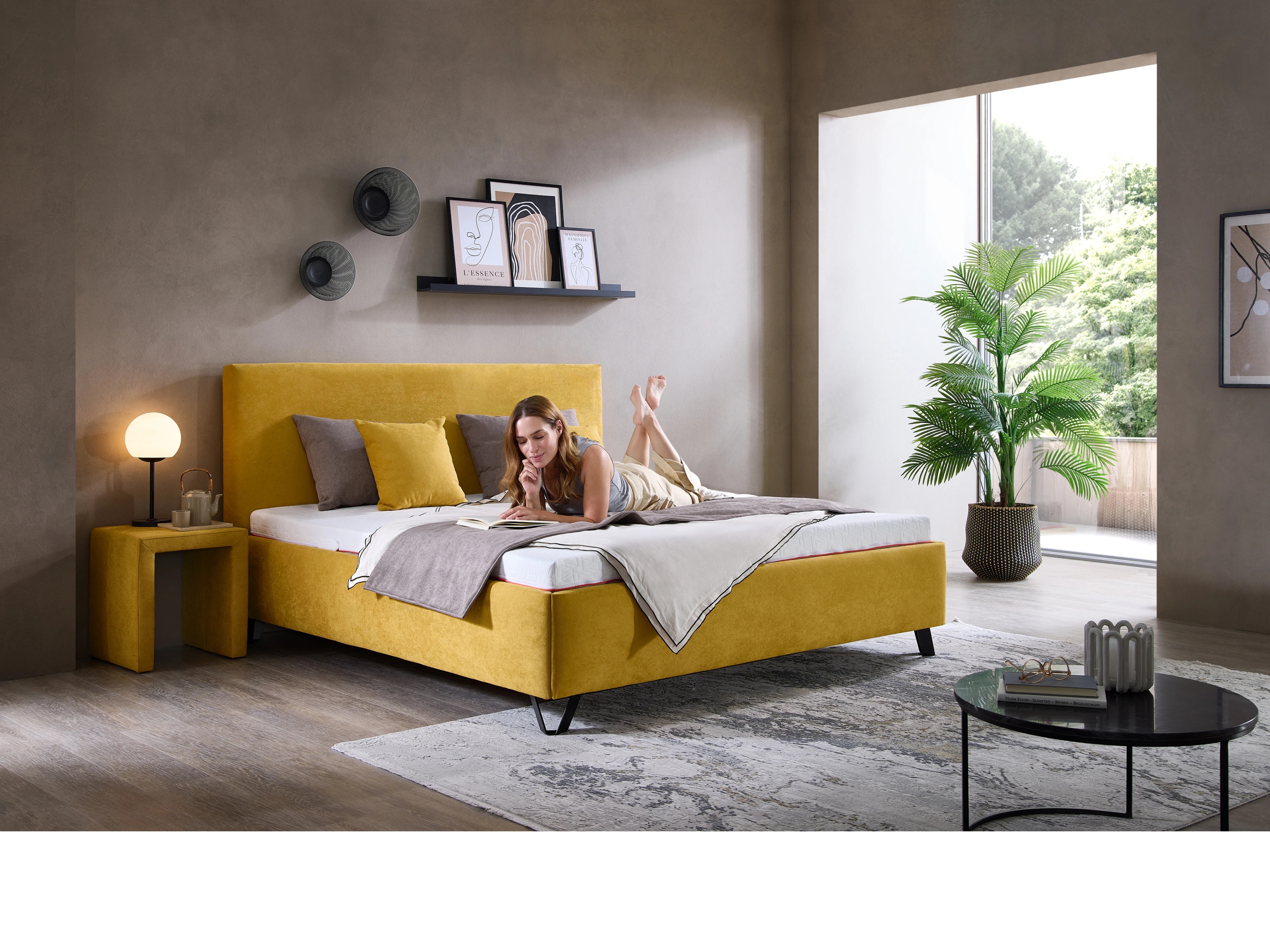 Polsterbett Evo 600/1 160x200cm Ansicht des Produktes EVO 600/1 in