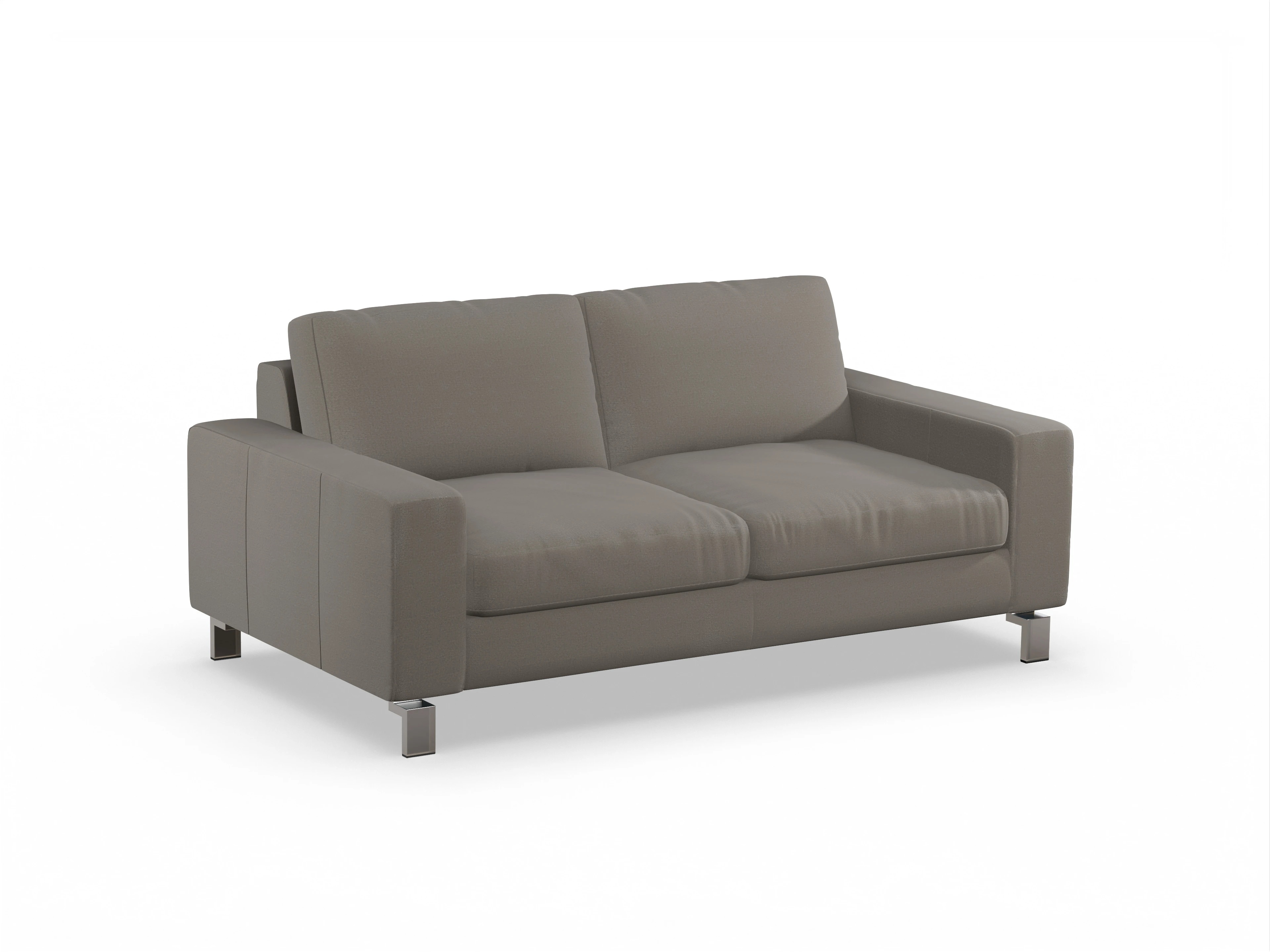 Ansicht des Produktes Indiana 2-Sitzer Sofa in Stoff Braun