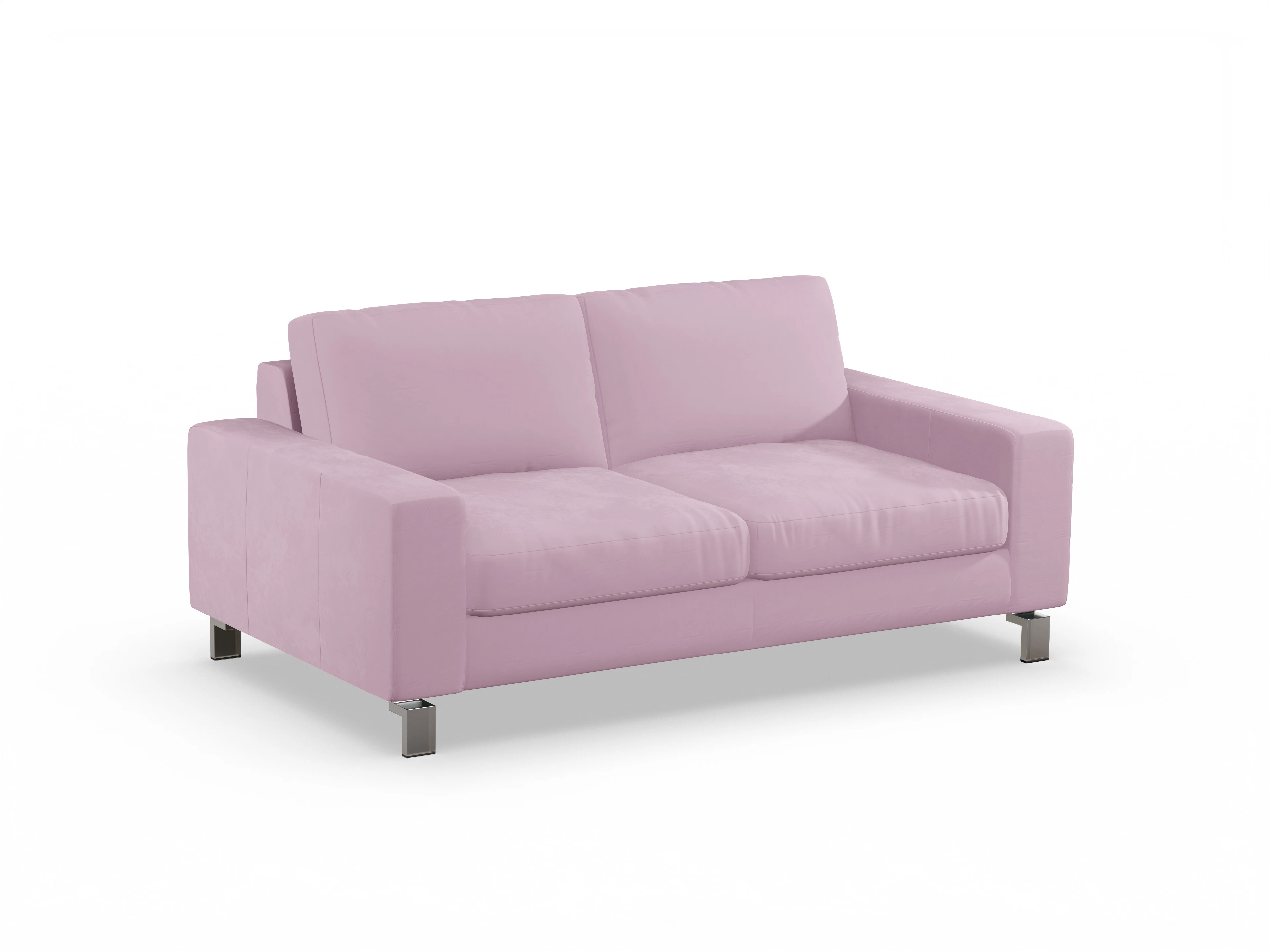 Ansicht des Produktes Indiana 2-Sitzer Sofa in Stoff Rosa