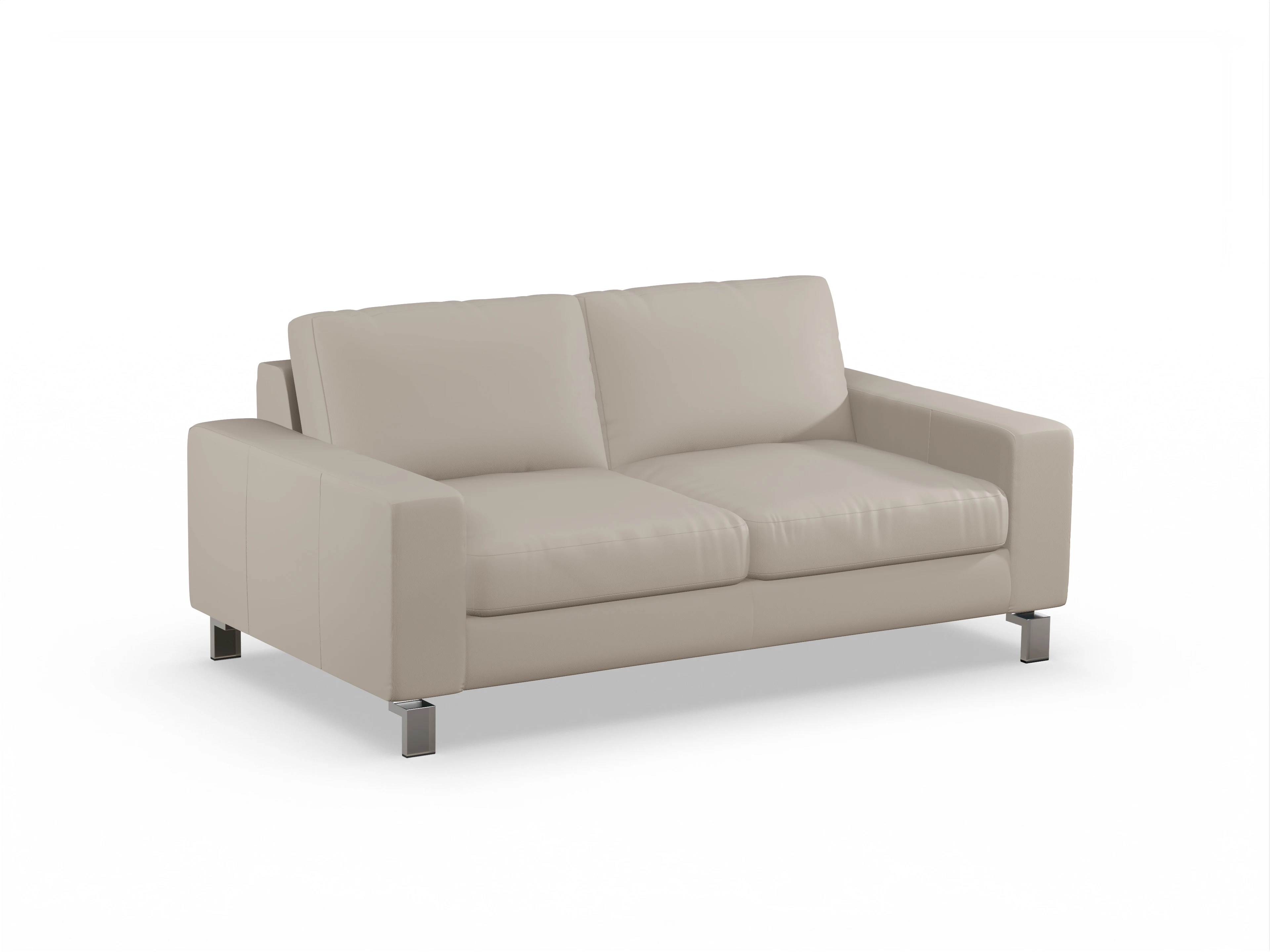 Ansicht des Produktes Indiana 2-Sitzer Sofa in Leder Braun