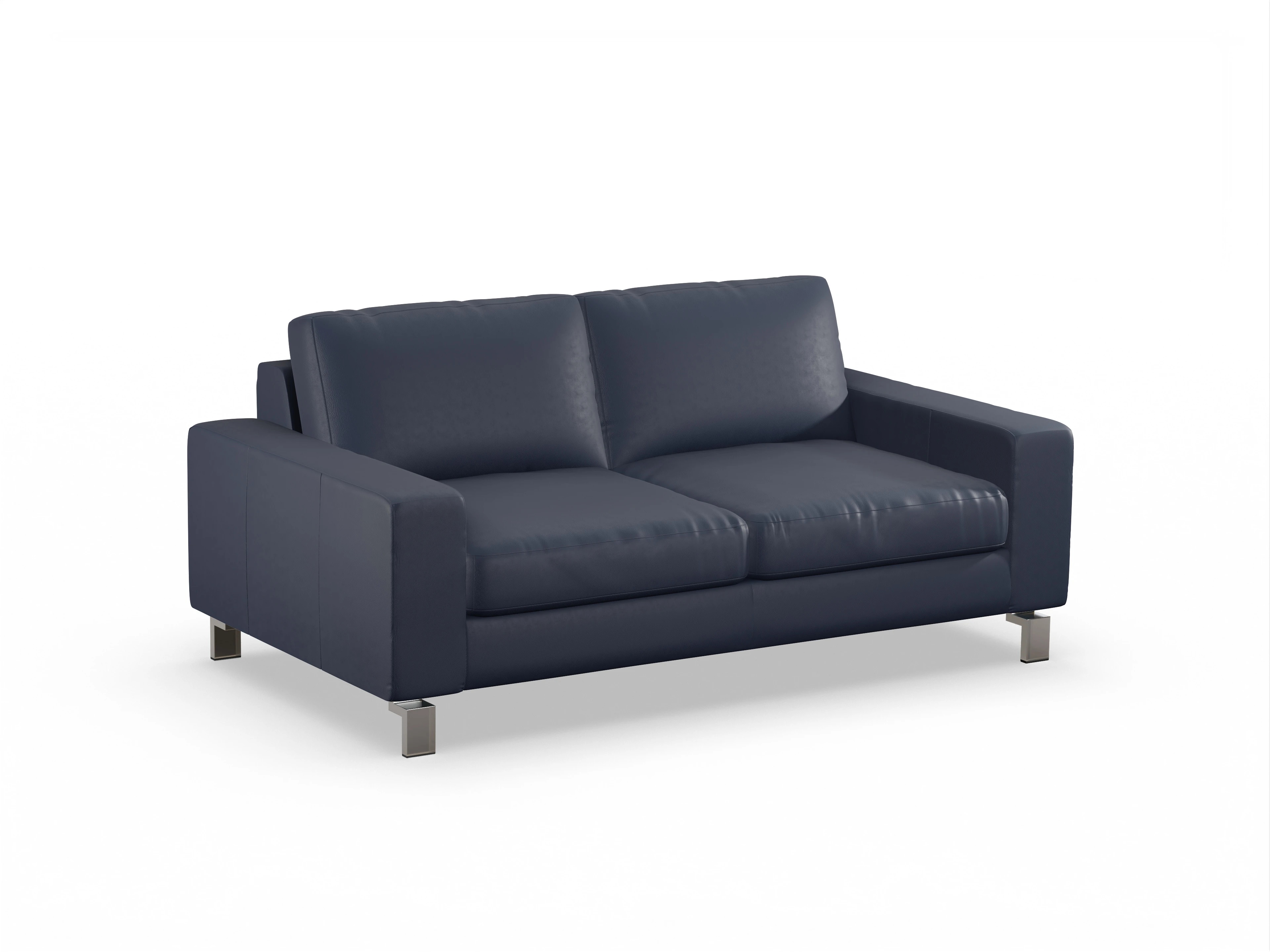 Ansicht des Produktes Indiana 2-Sitzer Sofa in Leder Blau
