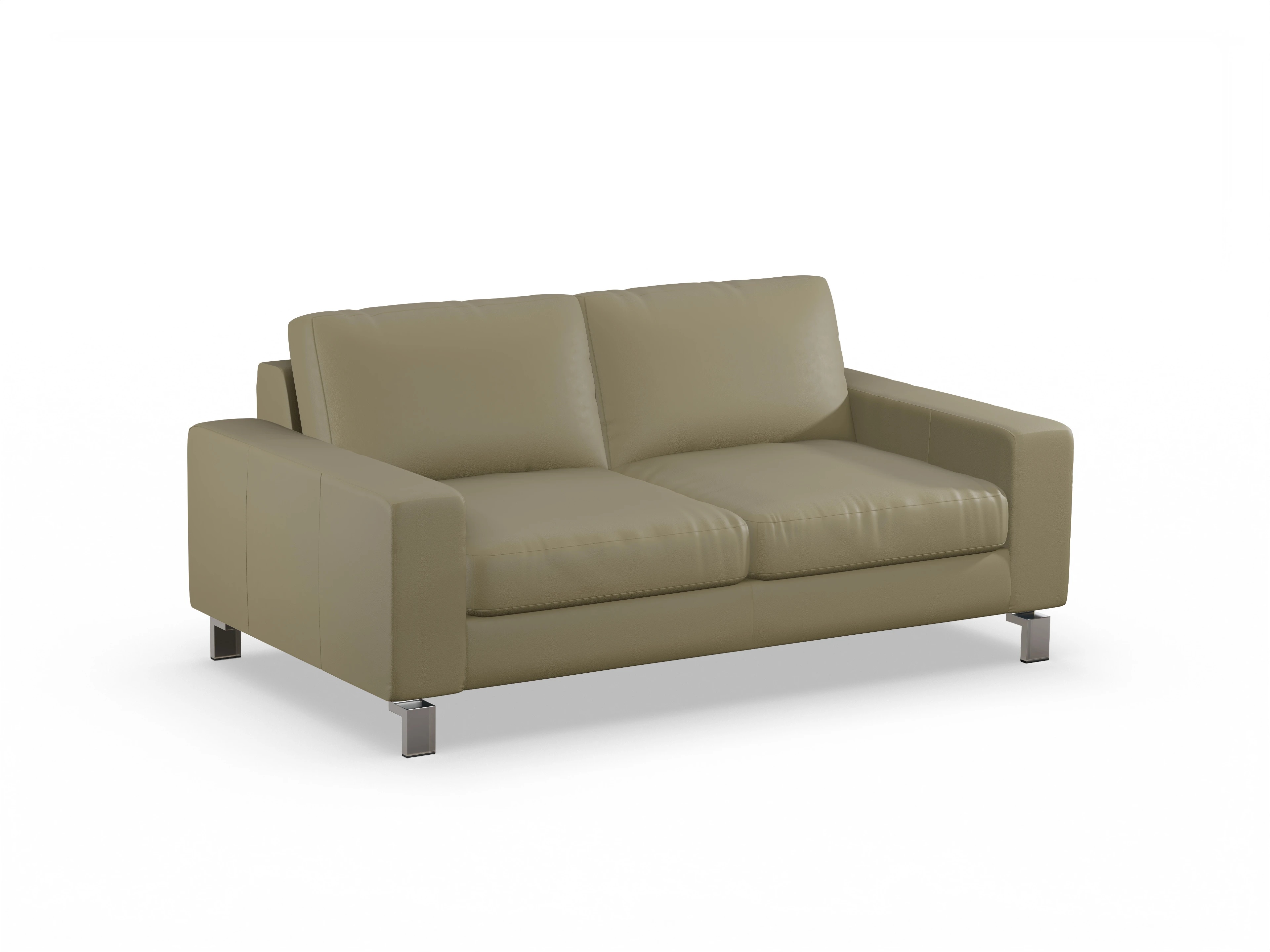 Ansicht des Produktes Indiana 2-Sitzer Sofa in Leder Braun