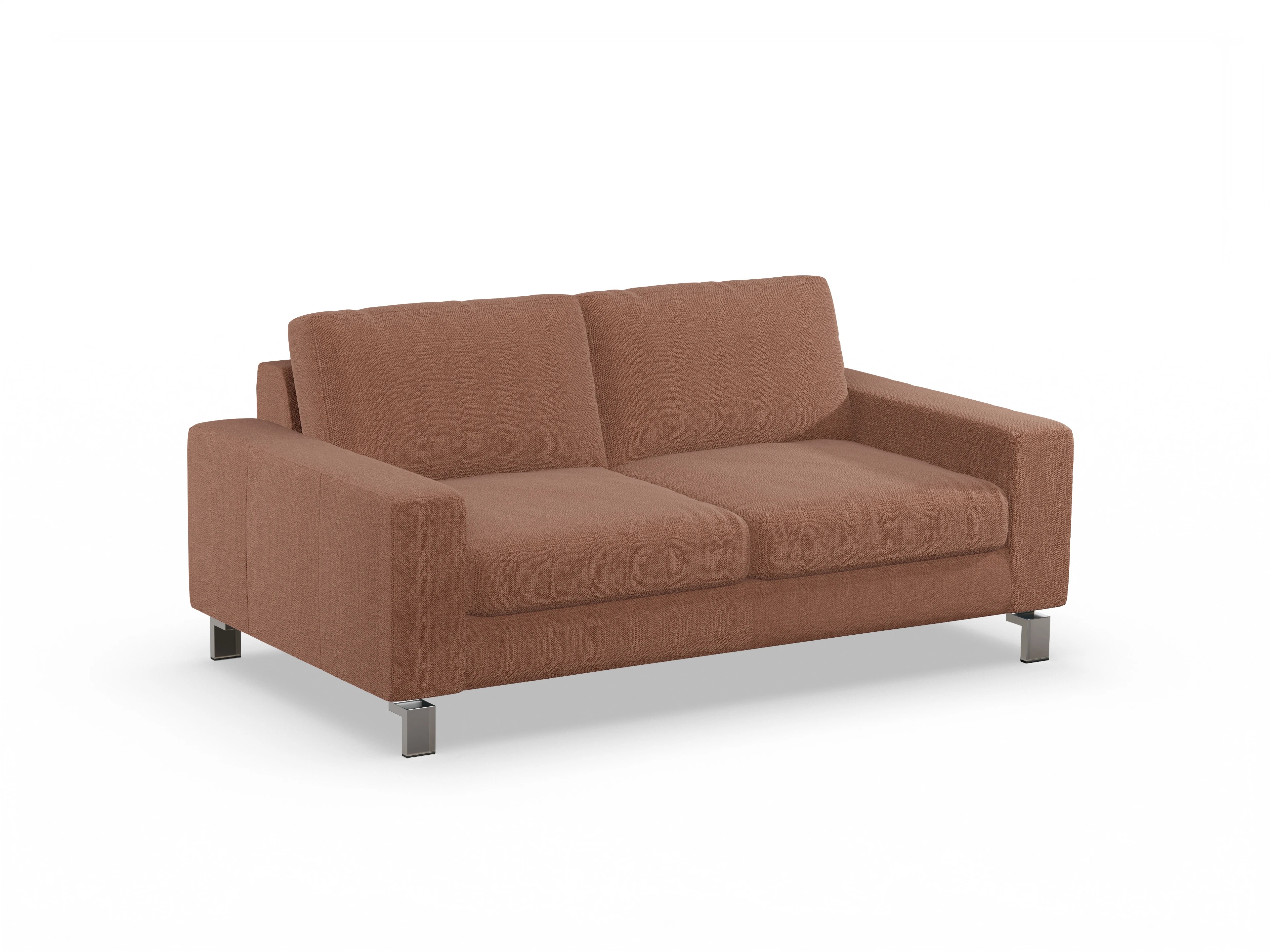 Ansicht des Produktes Indiana 2-Sitzer Sofa in Stoff Orange