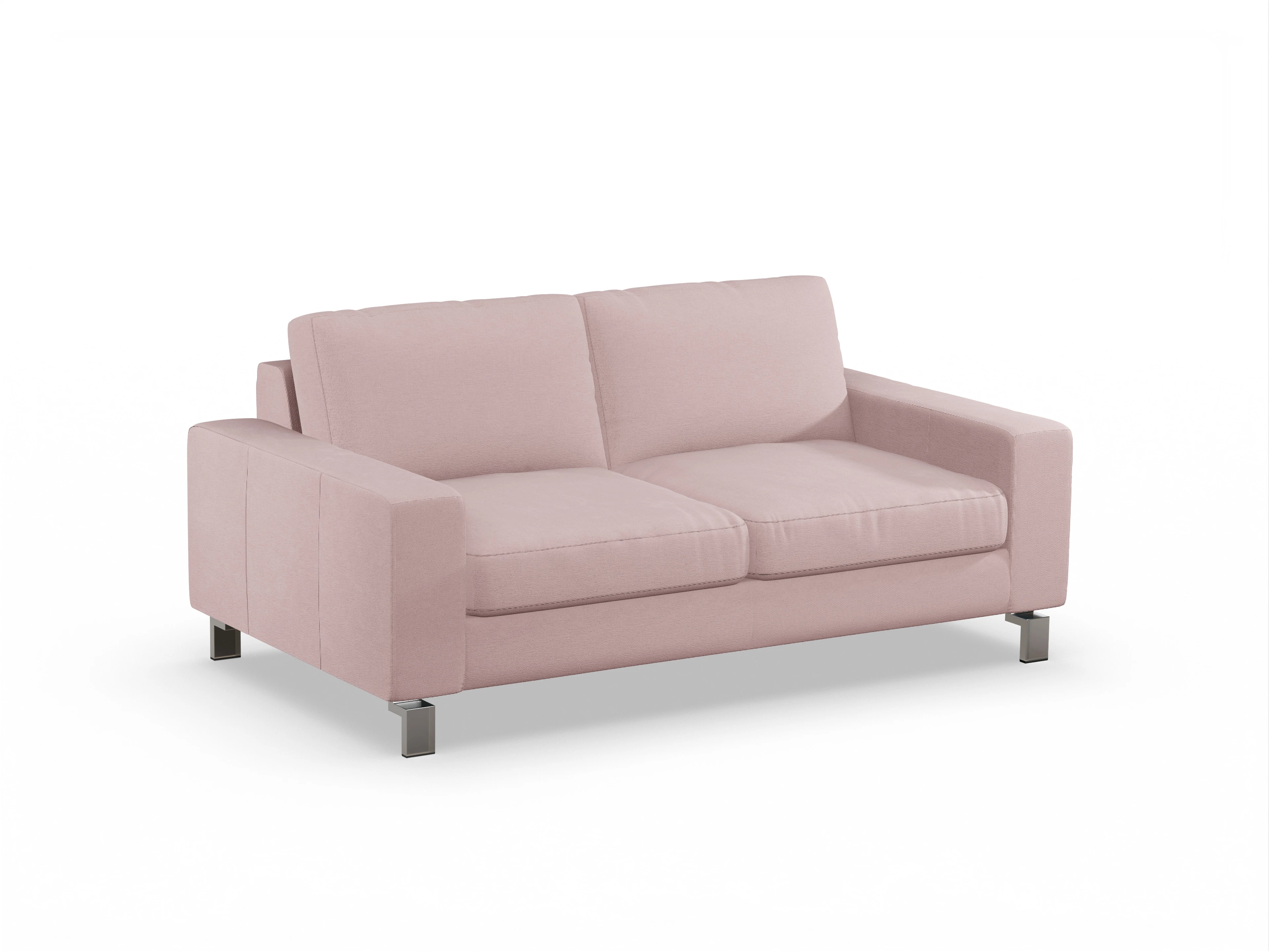 Ansicht des Produktes Indiana 2-Sitzer Sofa in Stoff Rosa