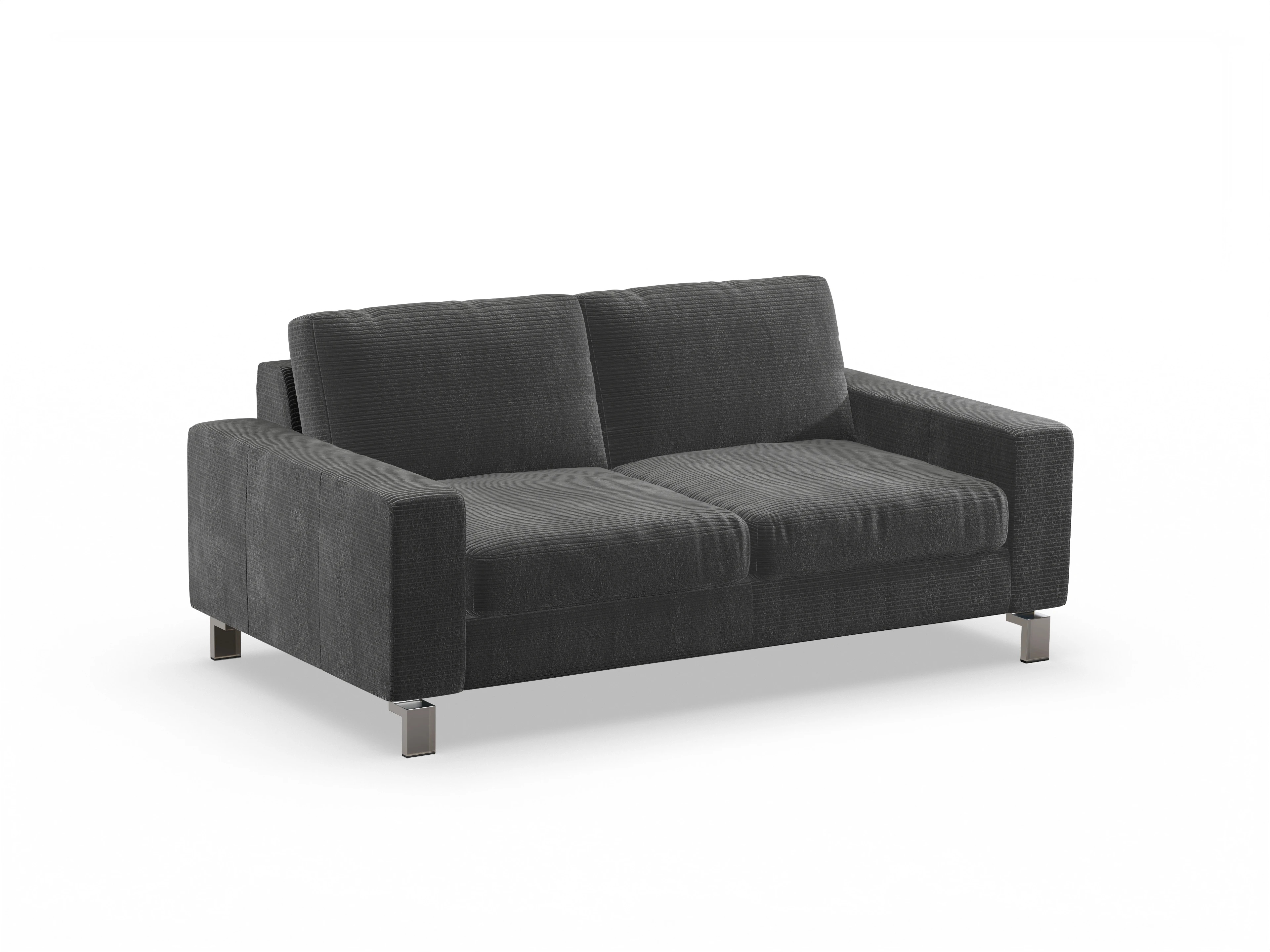 Ansicht des Produktes Indiana 2-Sitzer Sofa in Stoff Grau