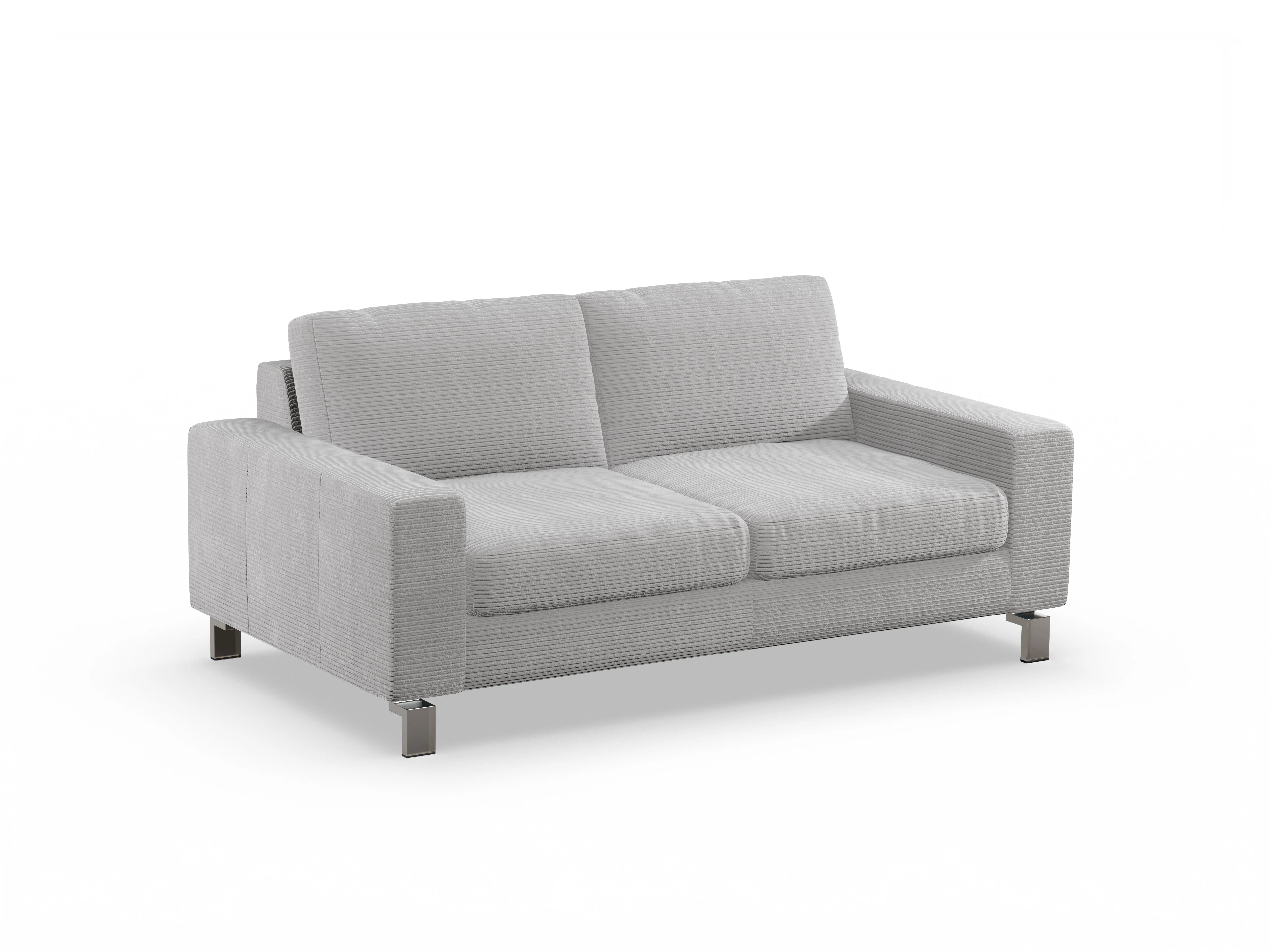 Ansicht des Produktes Indiana 2-Sitzer Sofa in Stoff Grau