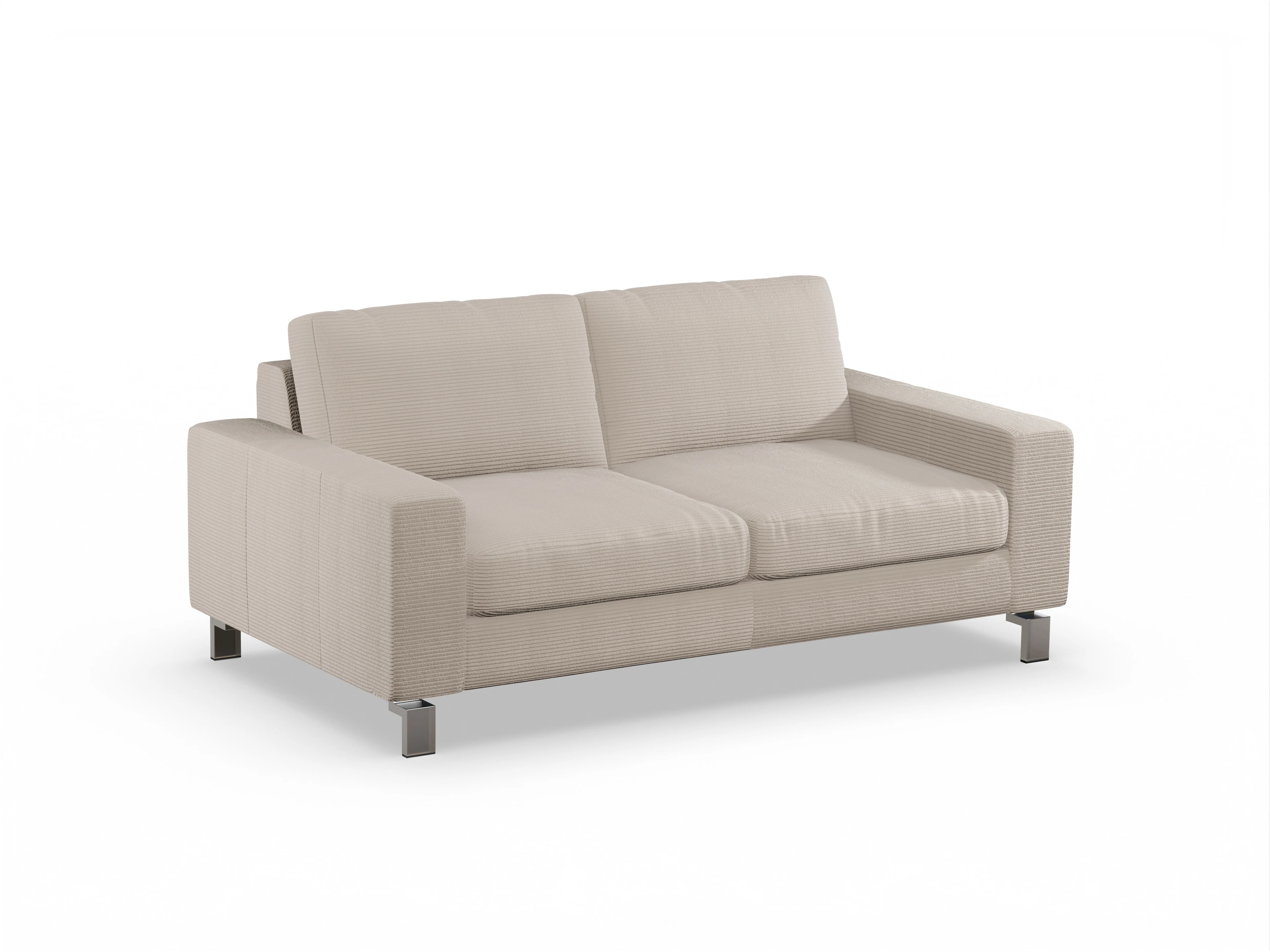 Ansicht des Produktes Indiana 2-Sitzer Sofa in Stoff Braun