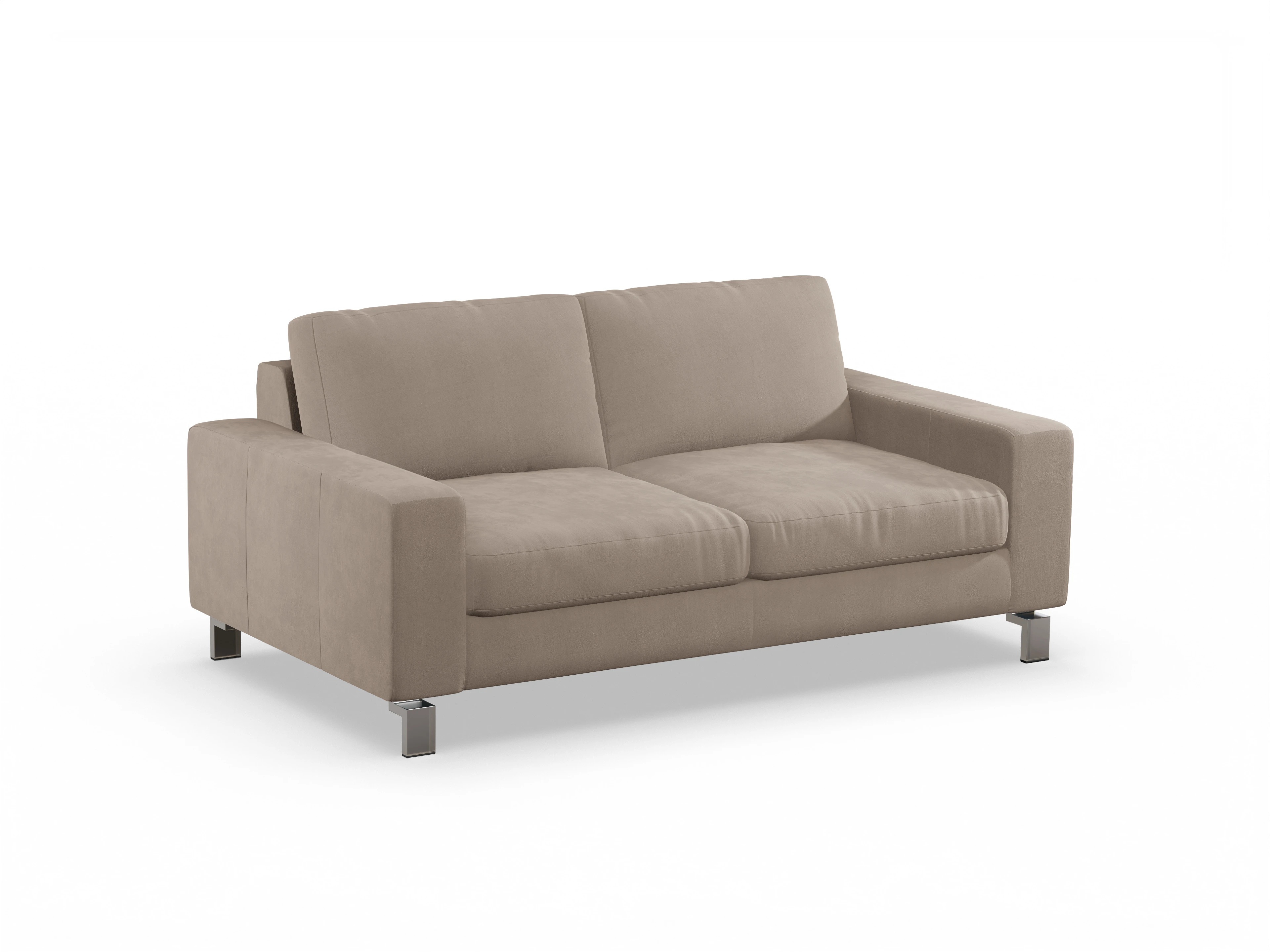 Ansicht des Produktes Indiana 2-Sitzer Sofa in Stoff Braun