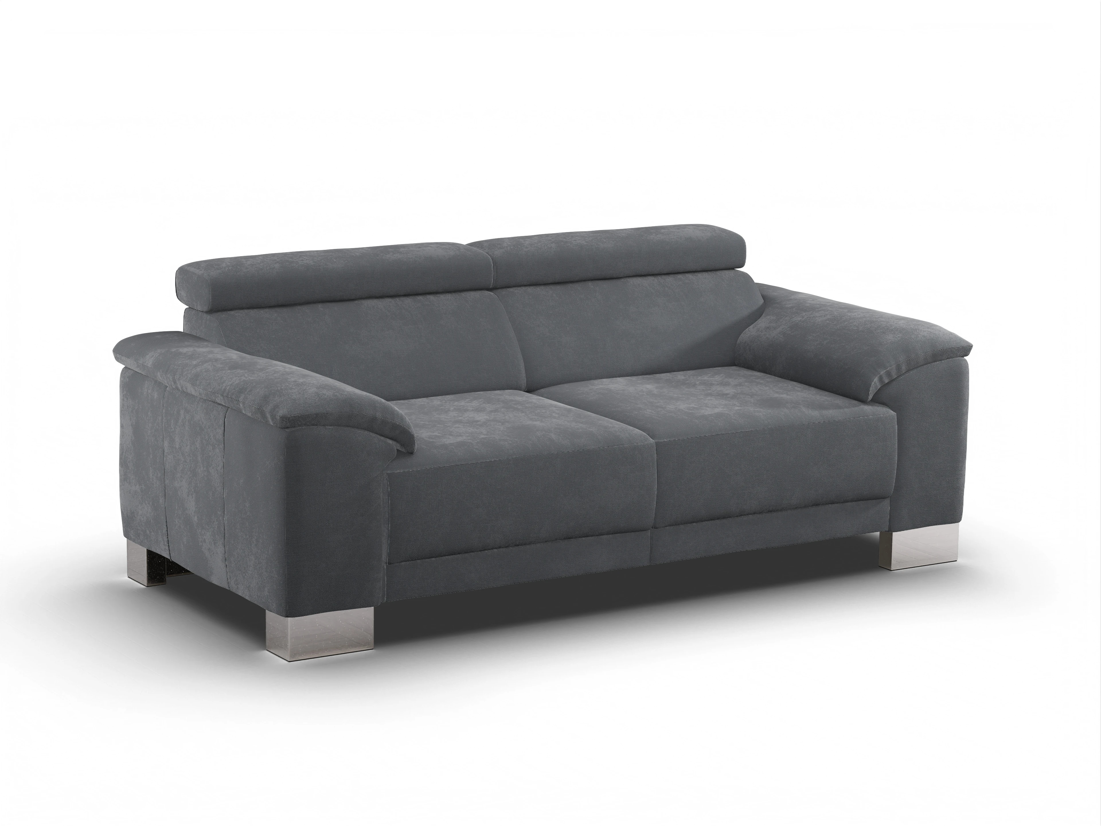 Ansicht des Produktes Antonio 2-Sitzer Sofa in Stoff Braun