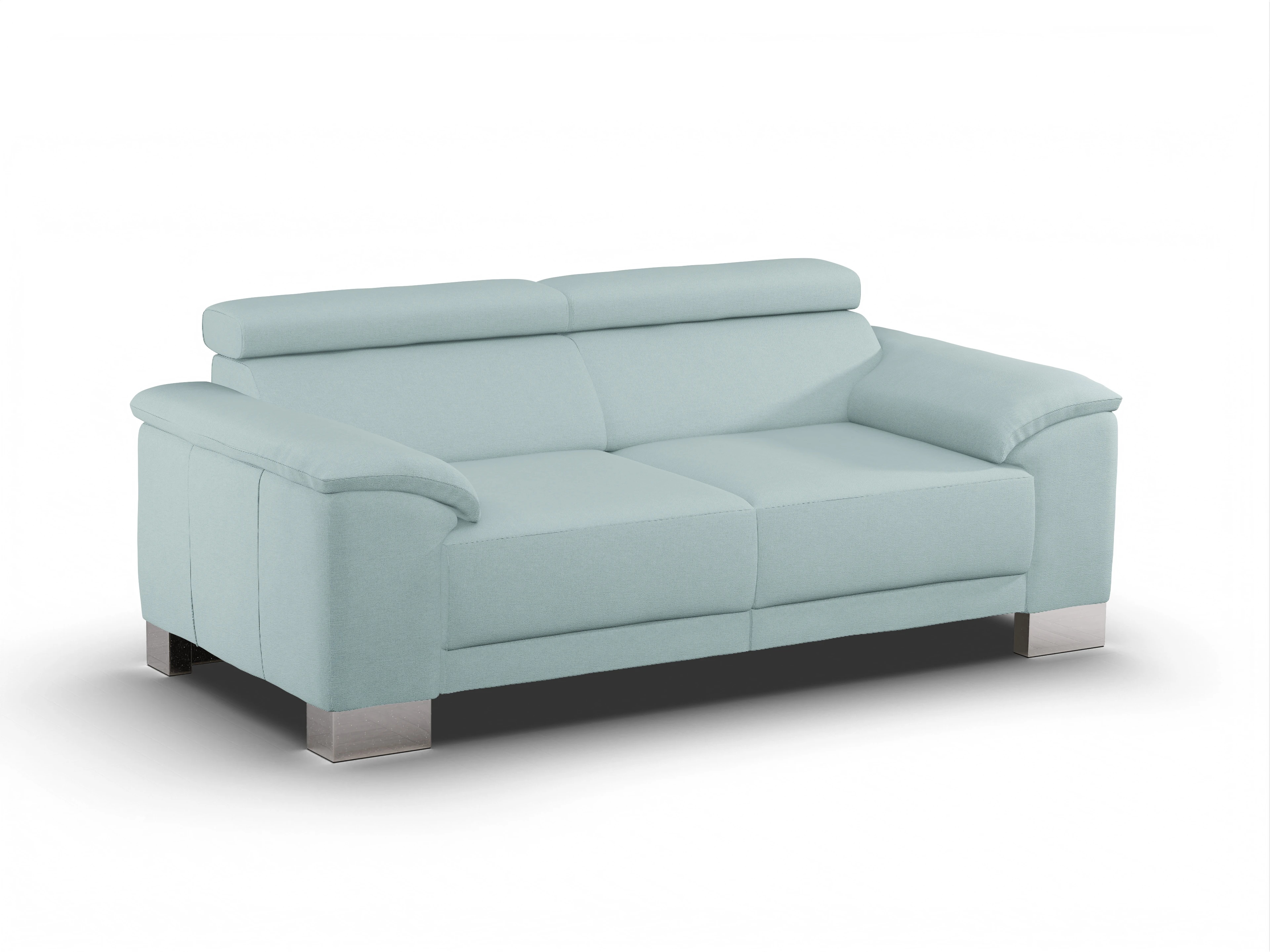 Ansicht des Produktes Antonio 2-Sitzer Sofa in Stoff Blau