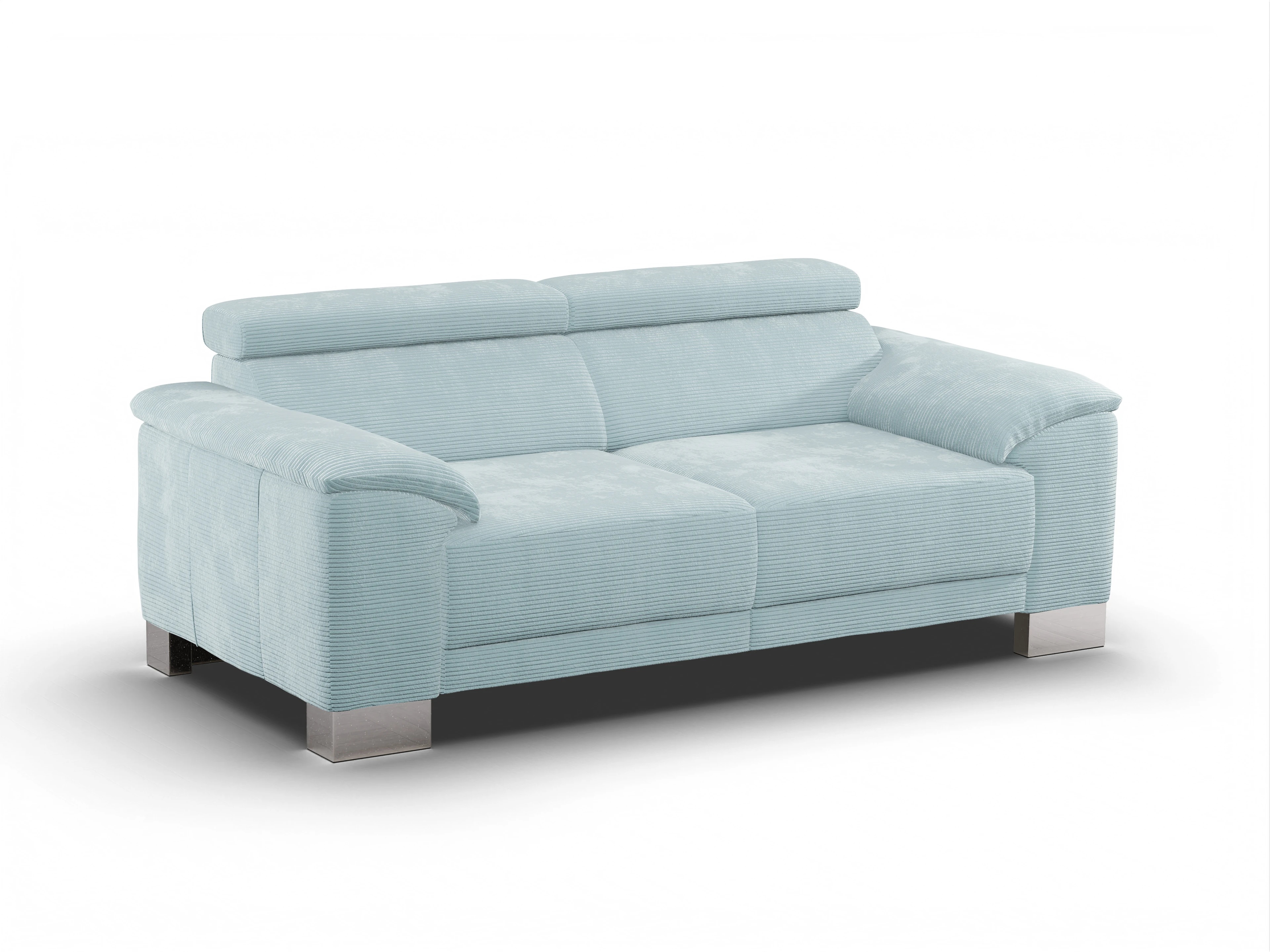 Ansicht des Produktes Antonio 2-Sitzer Sofa in Stoff Blau