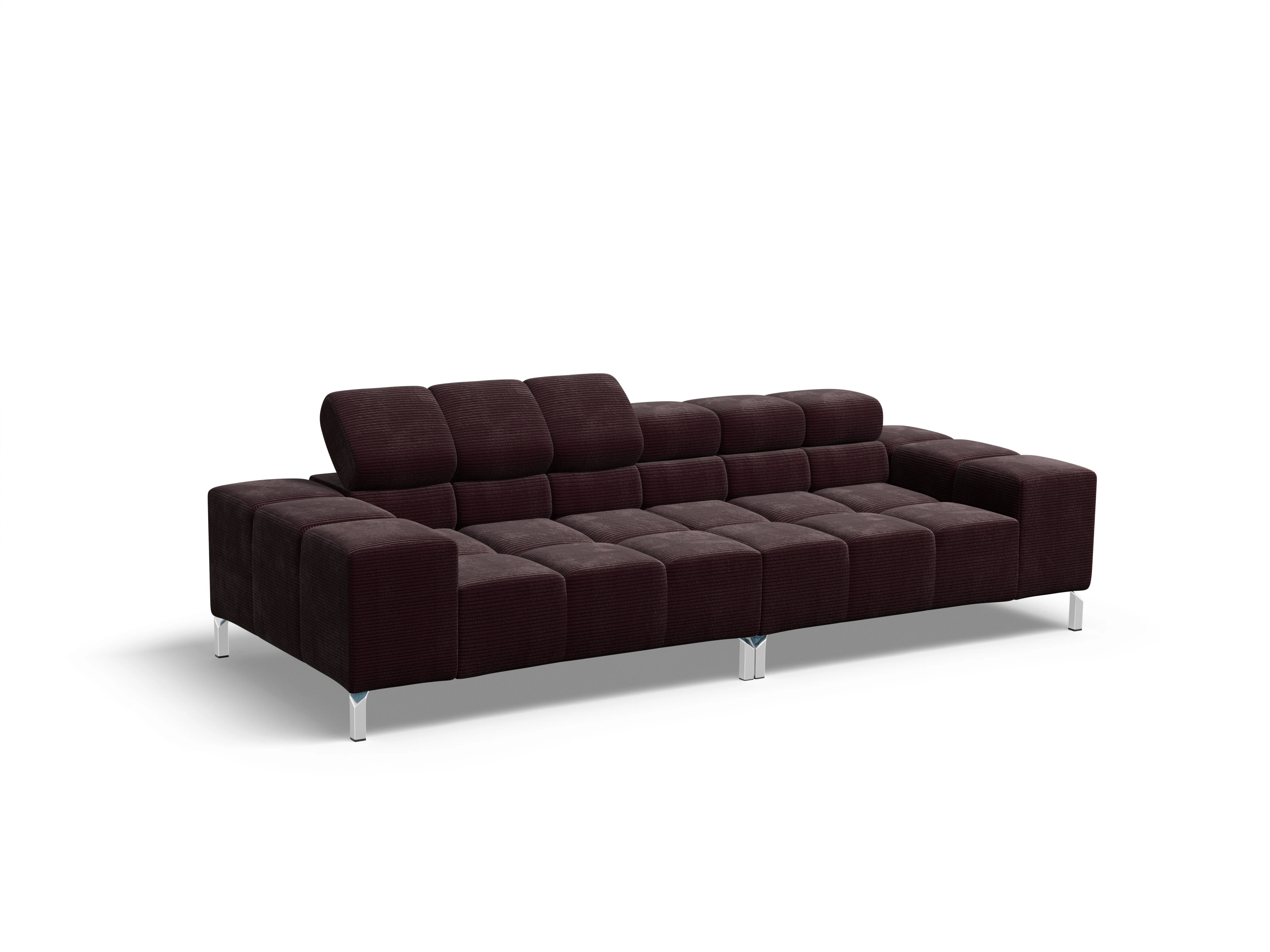 Wilo 3-Sitzer Sofa Ansicht des Produktes Wilo 3-Sitzer Sofa in Stoff Braun