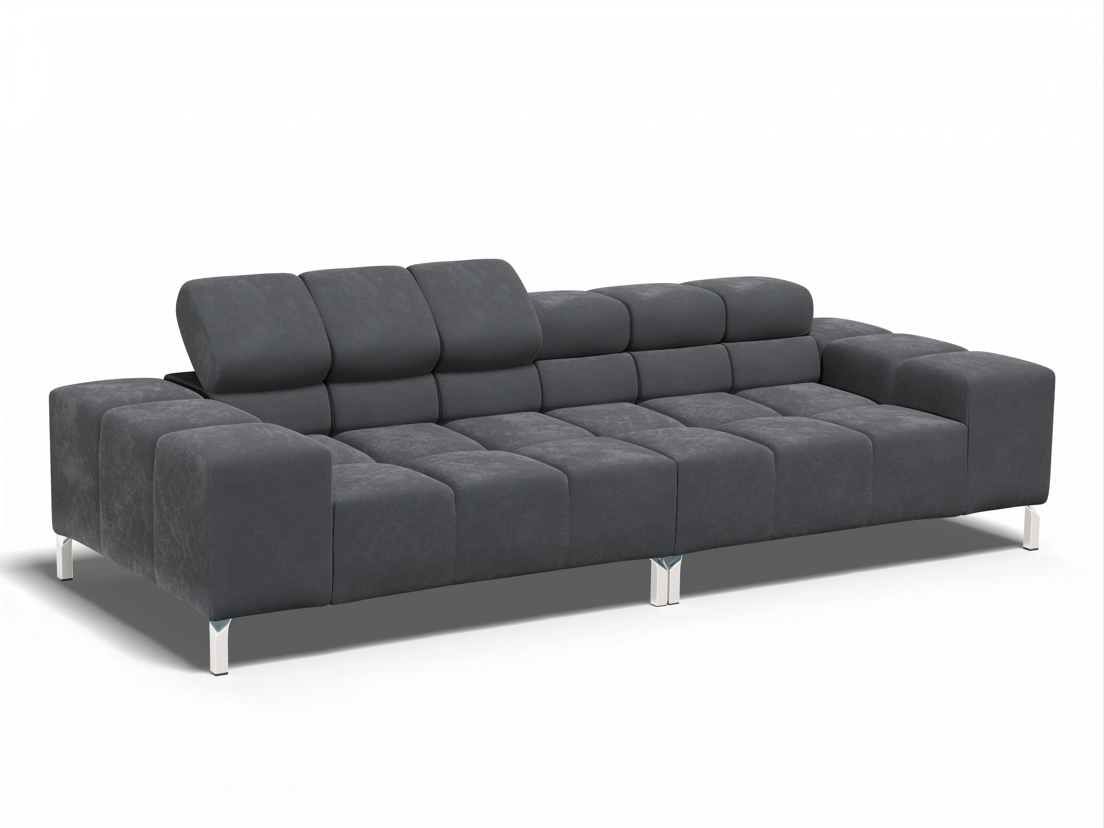Ansicht des Produktes Wilo 3-Sitzer Sofa in Stoff Braun