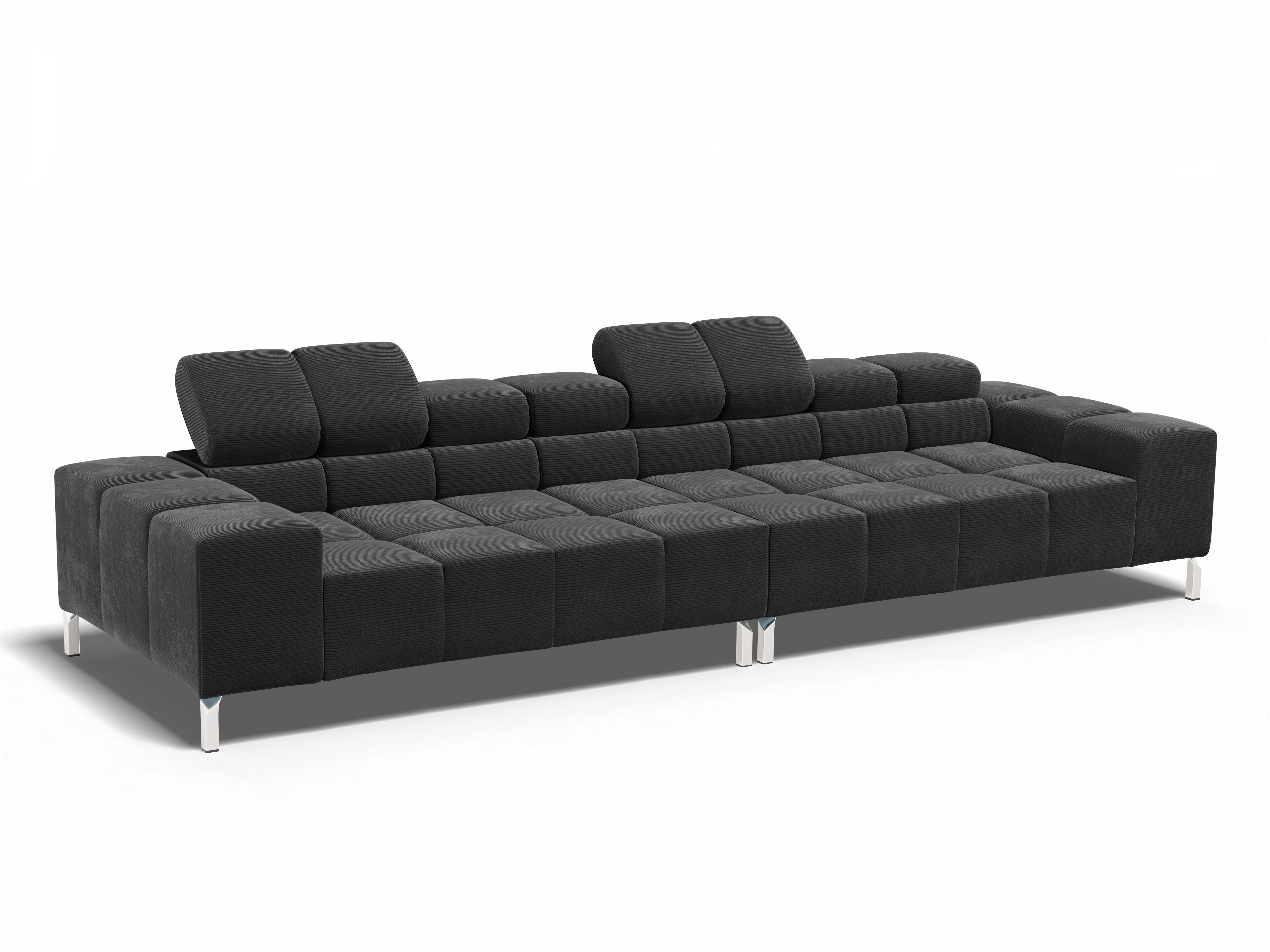 Ansicht des Produktes Wilo 4-Sitzer Sofa in Stoff Grau