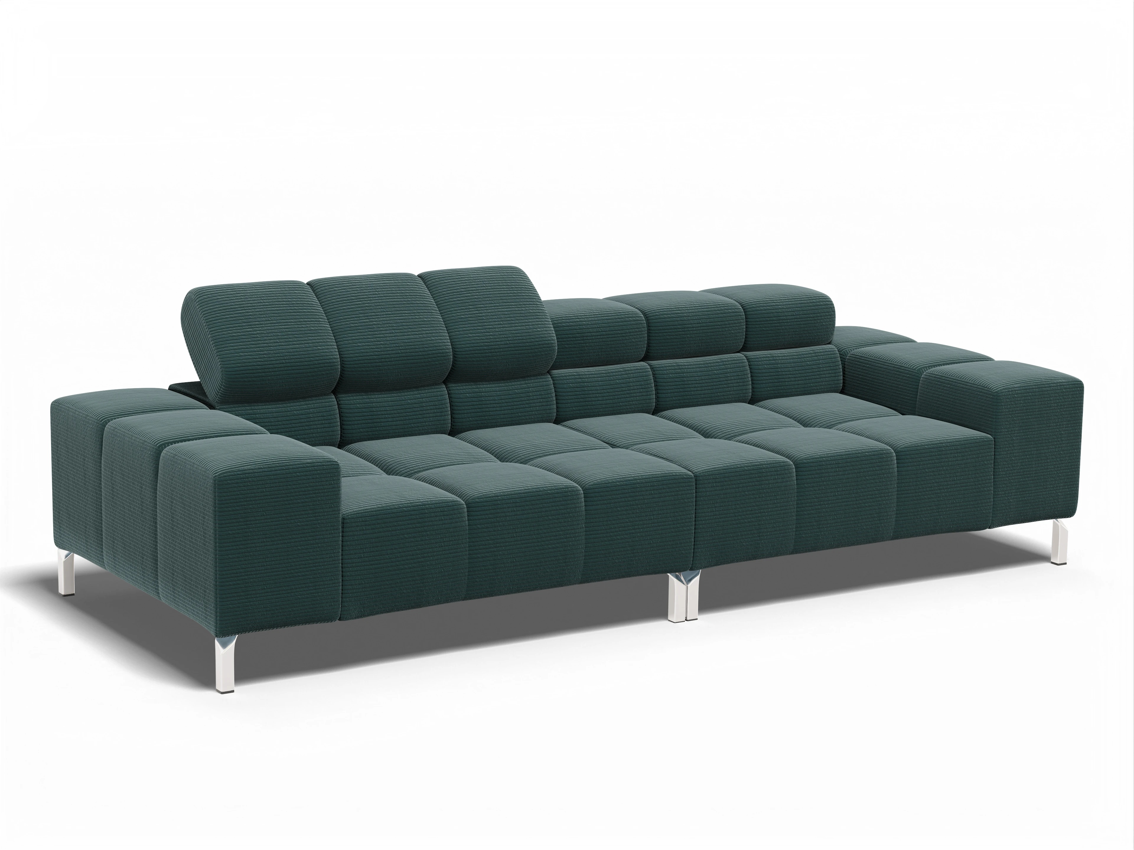 Ansicht des Produktes Wilo 3-Sitzer Sofa in Stoff Grün