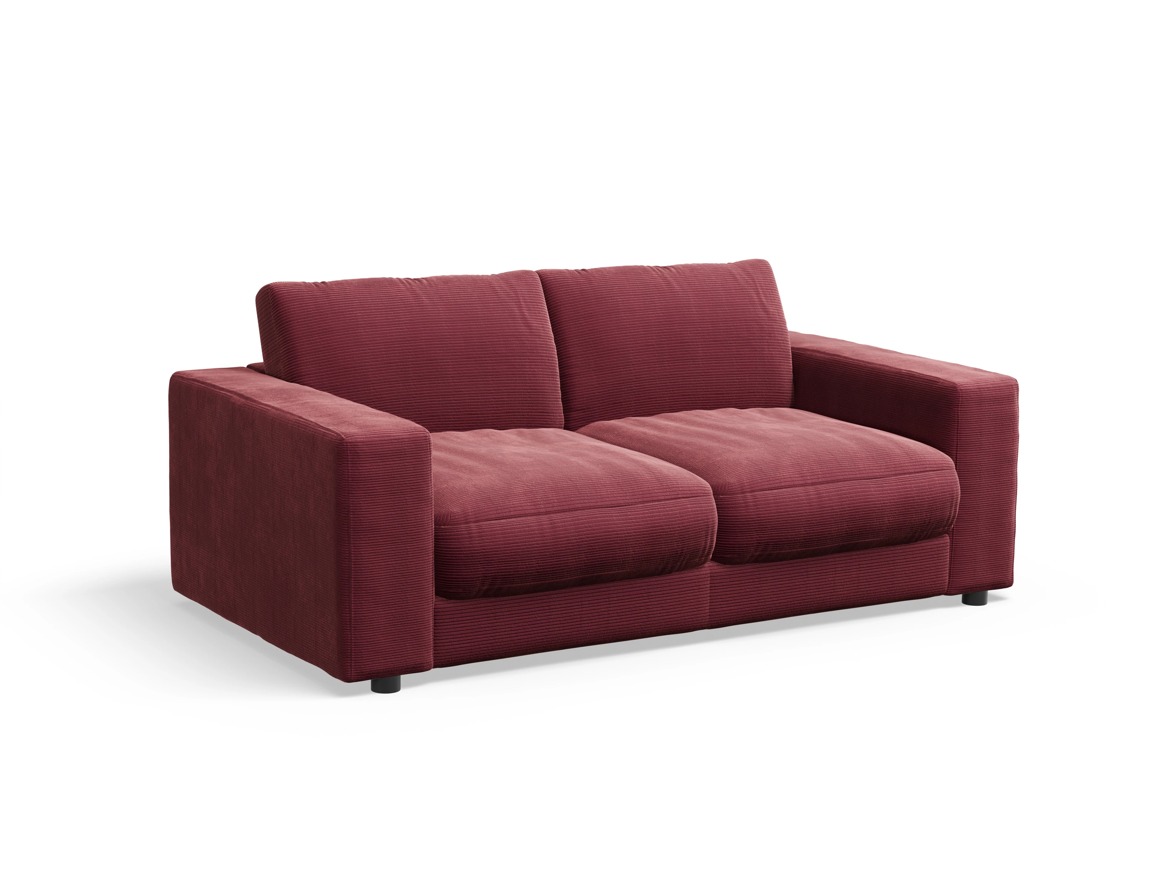 Ansicht des Produktes Mammut Plus 2.0 2-Sitzer Sofa in Stoff Rot