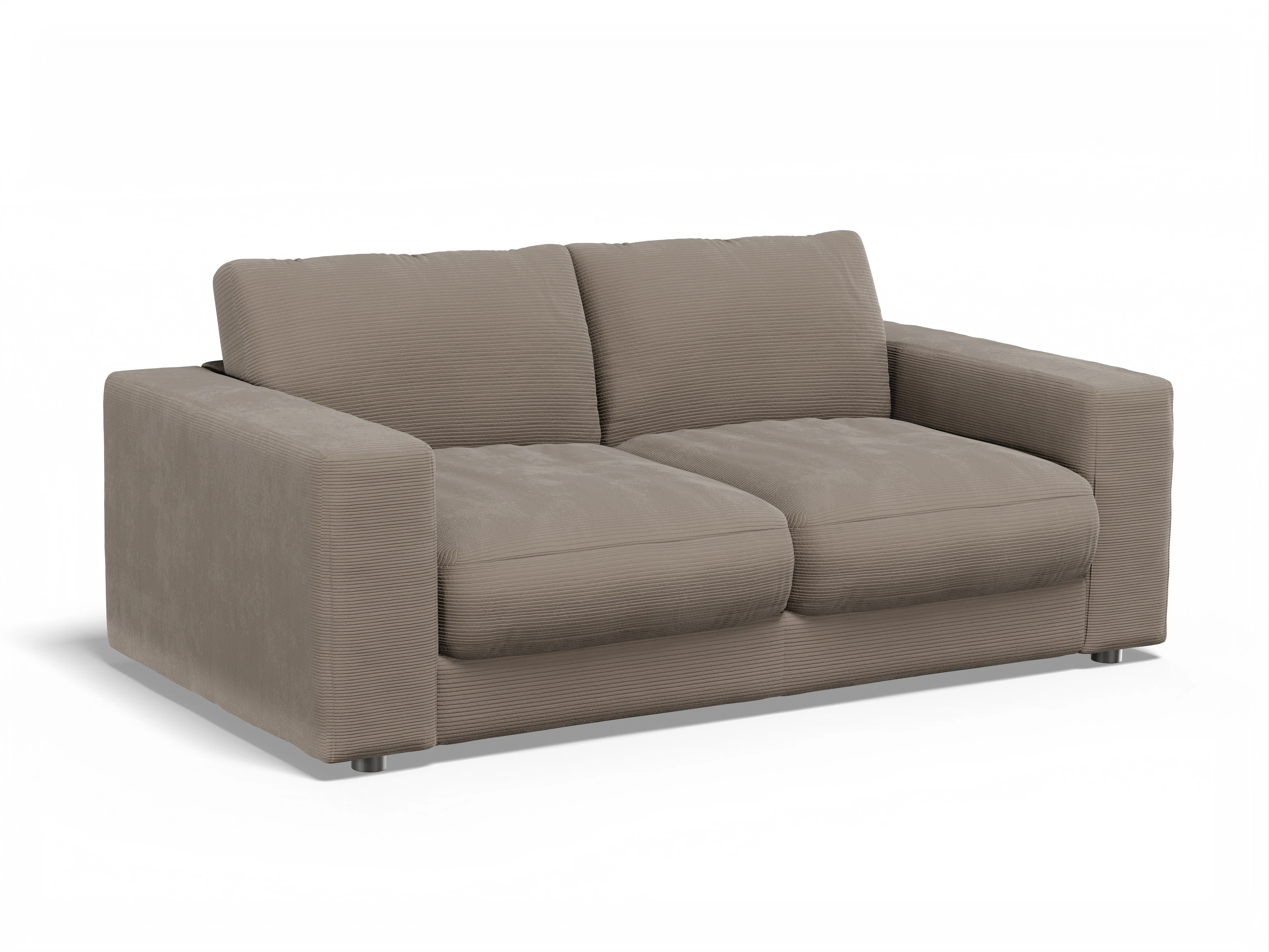 Ansicht des Produktes Mammut Plus 2.0 2-Sitzer Sofa in Stoff Braun