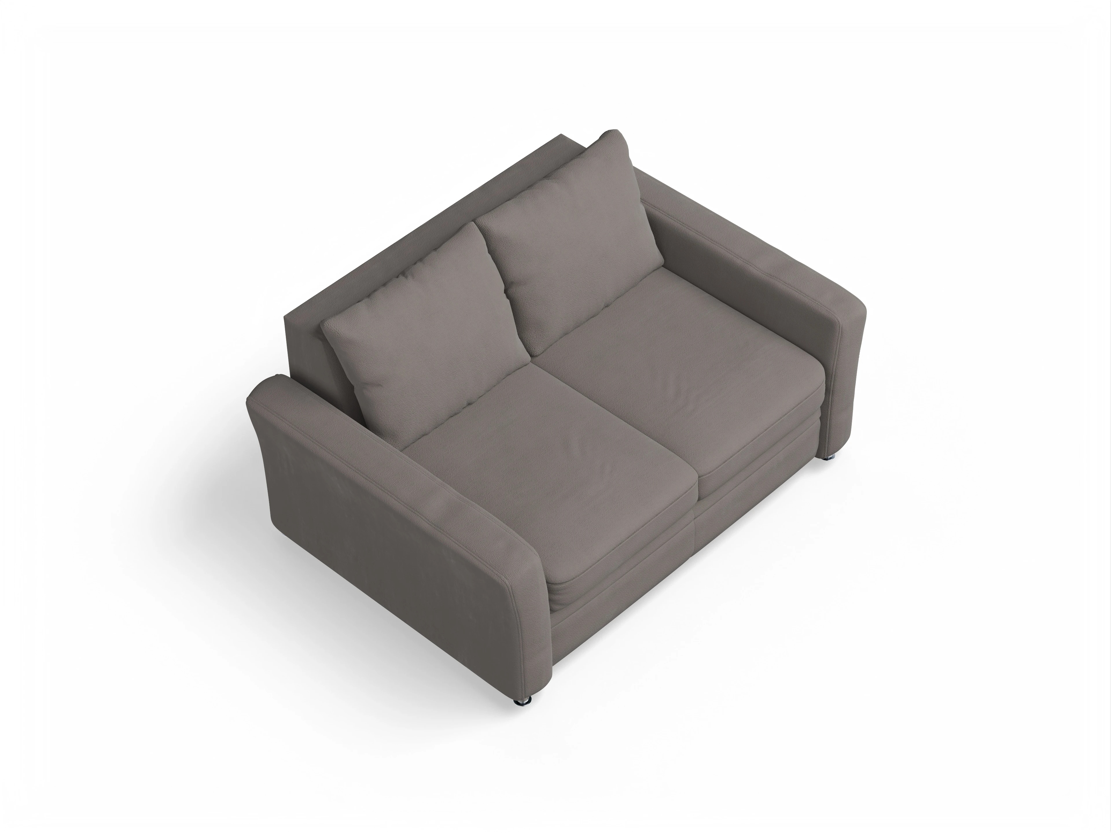 Ansicht des Produktes SC Smart 1011 2-Sitzer Sofa in Stoff Braun