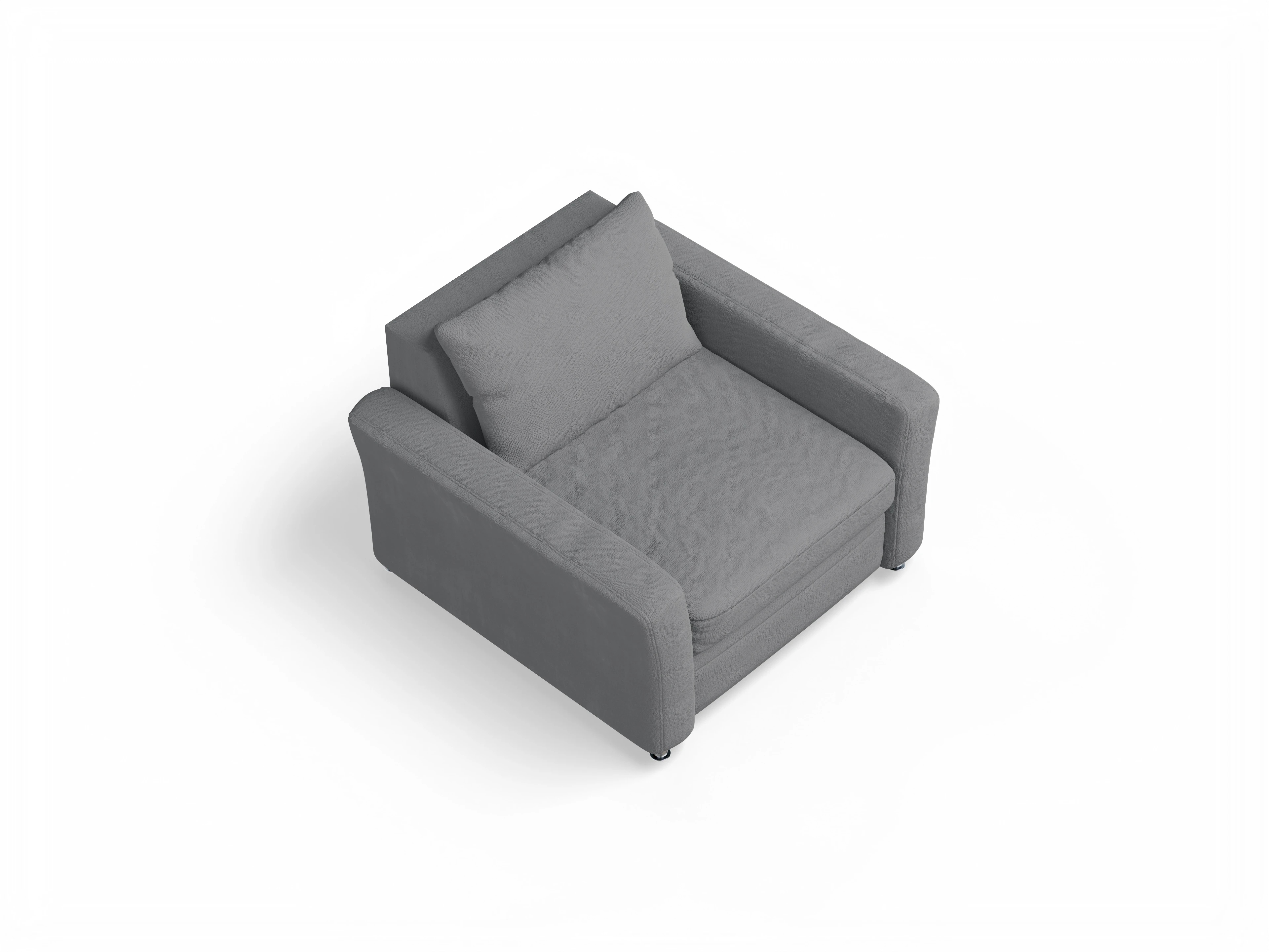 Sitz Concept smart 1011 Sessel Ansicht des Produktes SC Smart 1011 Schlafsessel in Stoff Grau