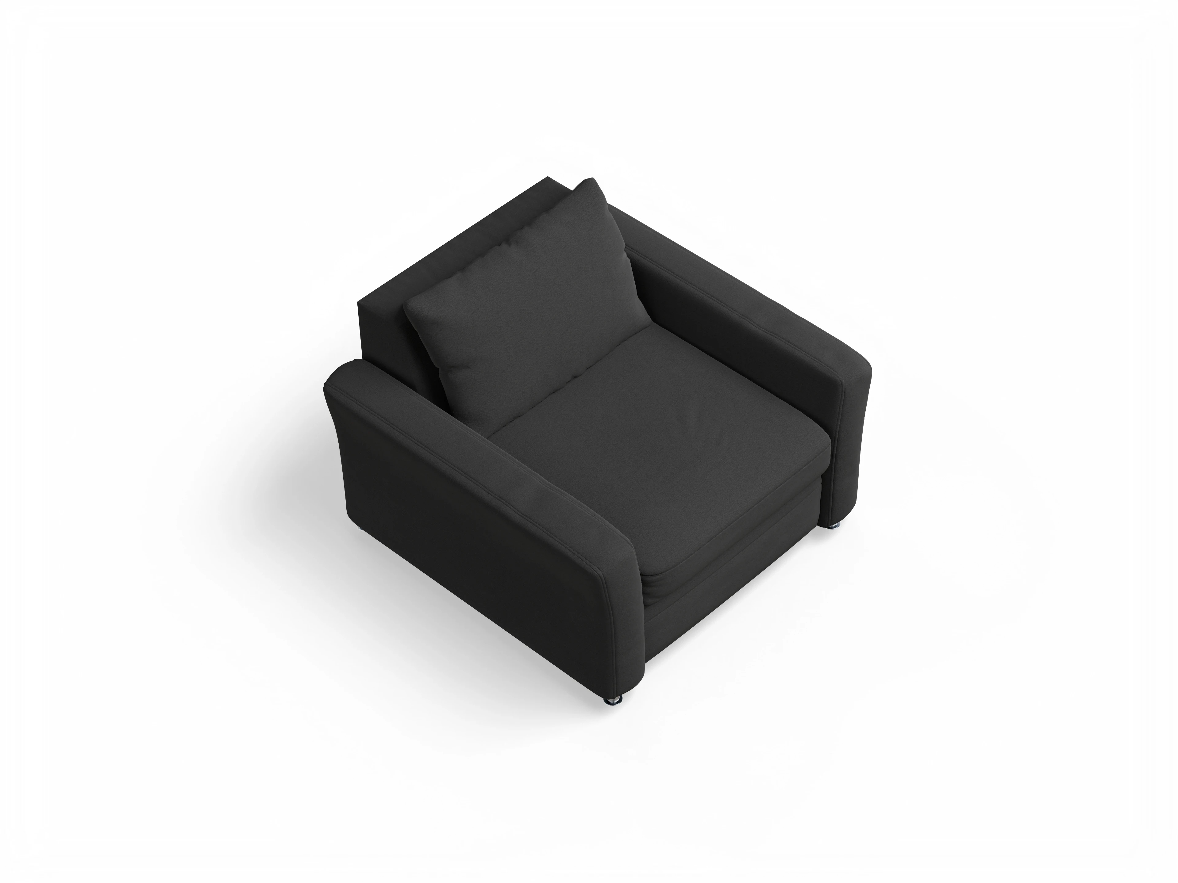 Sitz Concept smart 1011 Sessel Ansicht des Produktes SC Smart 1011 Schlafsessel in Stoff Grau