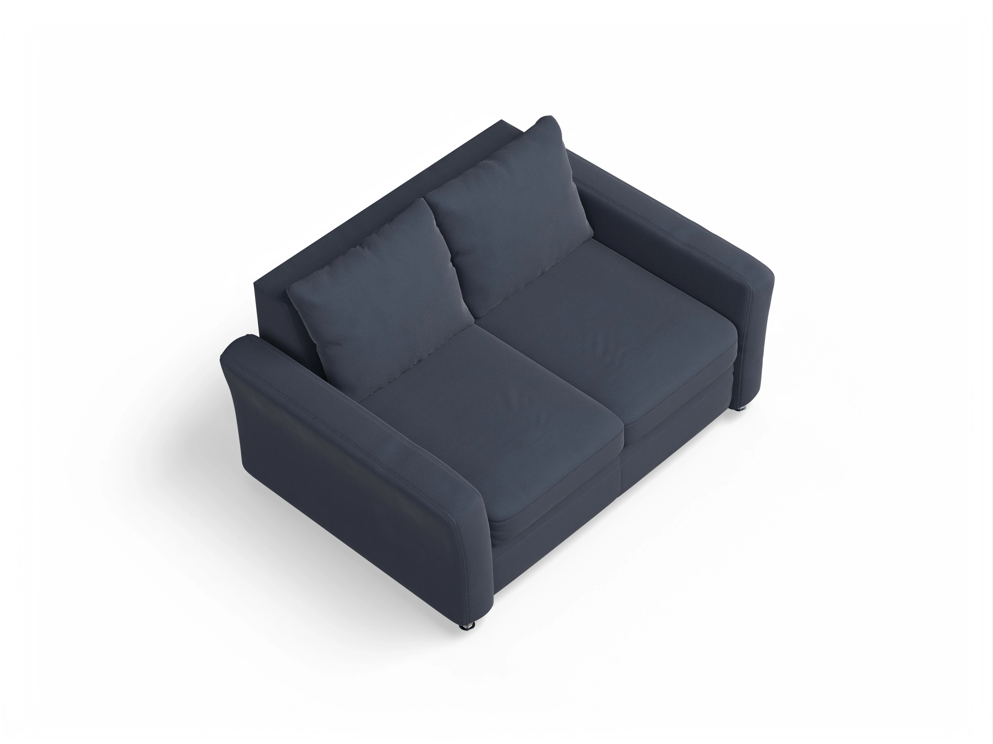 Ansicht des Produktes SC Smart 1011 2-Sitzer Sofa in Stoff Blau