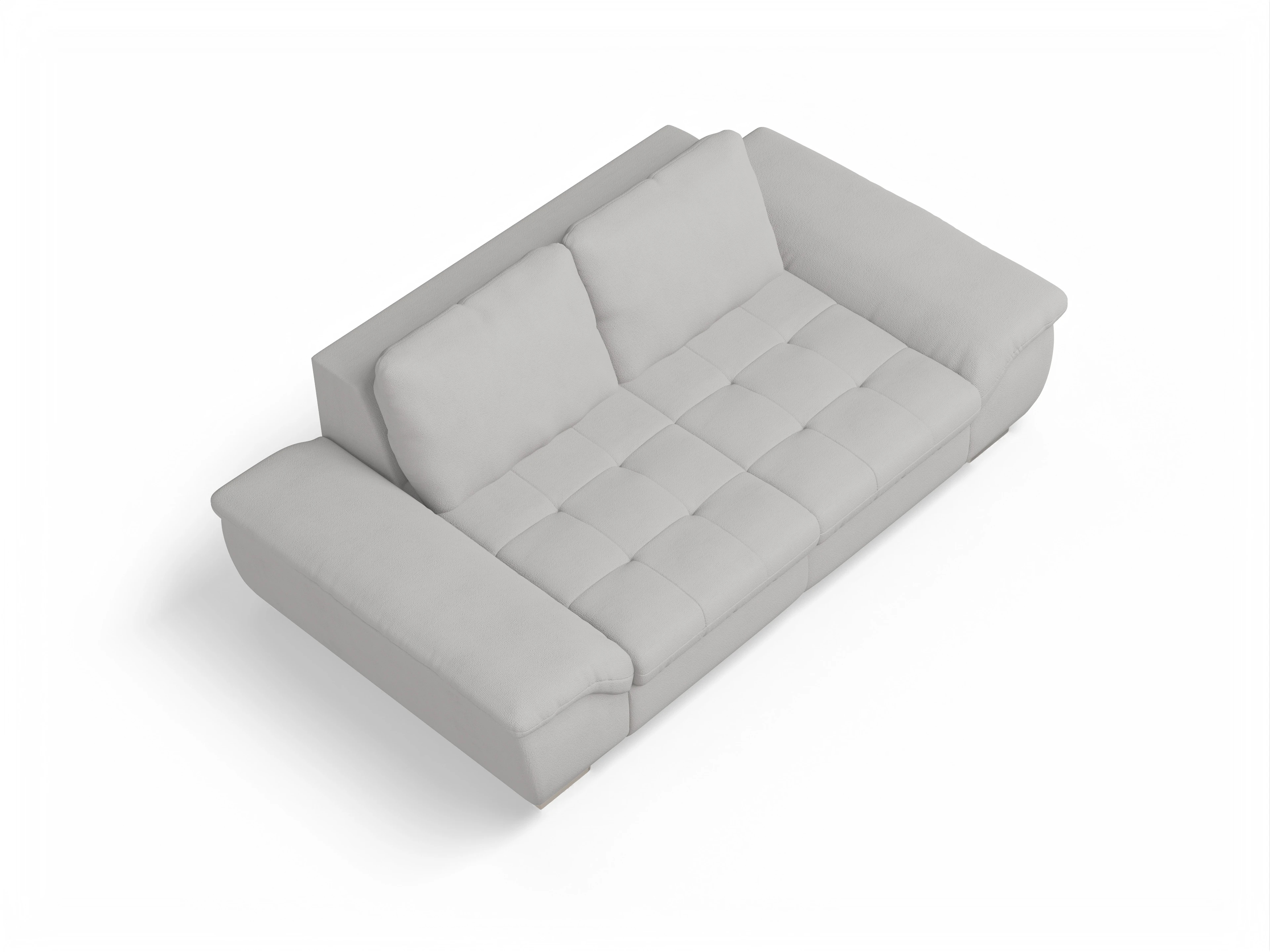 Ansicht des Produktes SC Smart 1007 2,5-Sitzer Sofa in Stoff Grau
