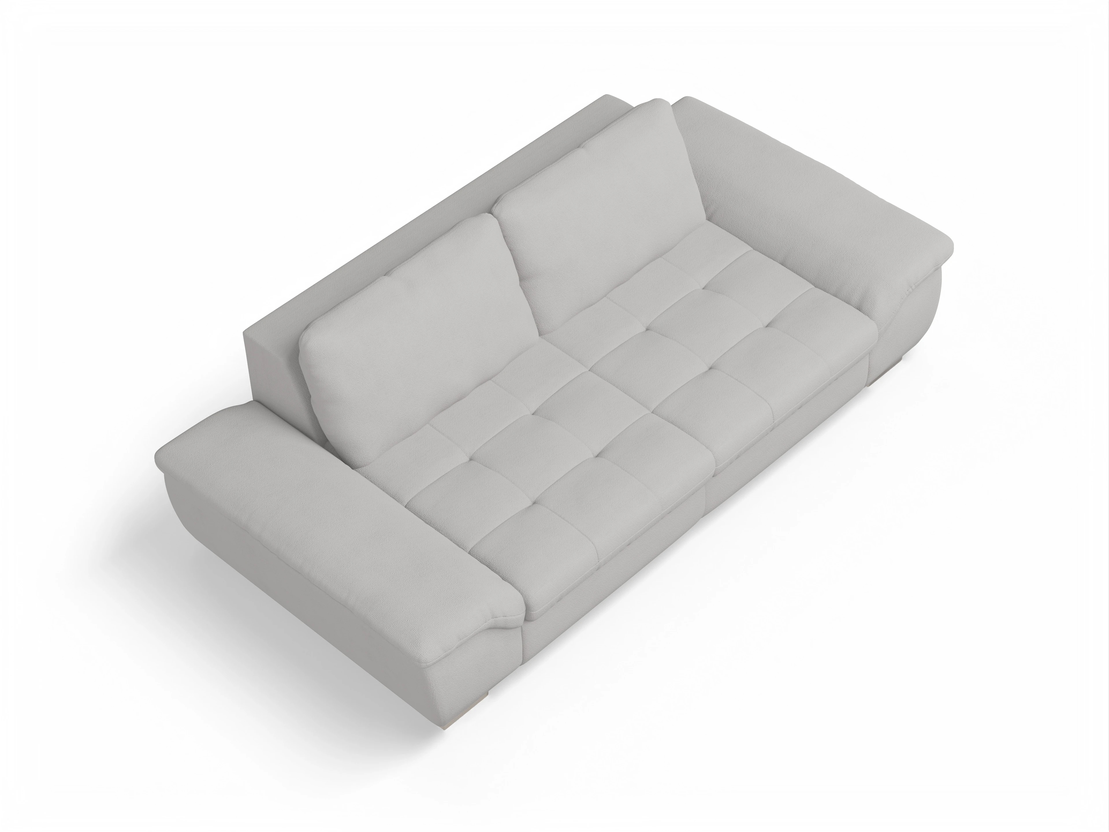 Ansicht des Produktes SC Smart 1007 3-Sitzer Sofa in Stoff Grau