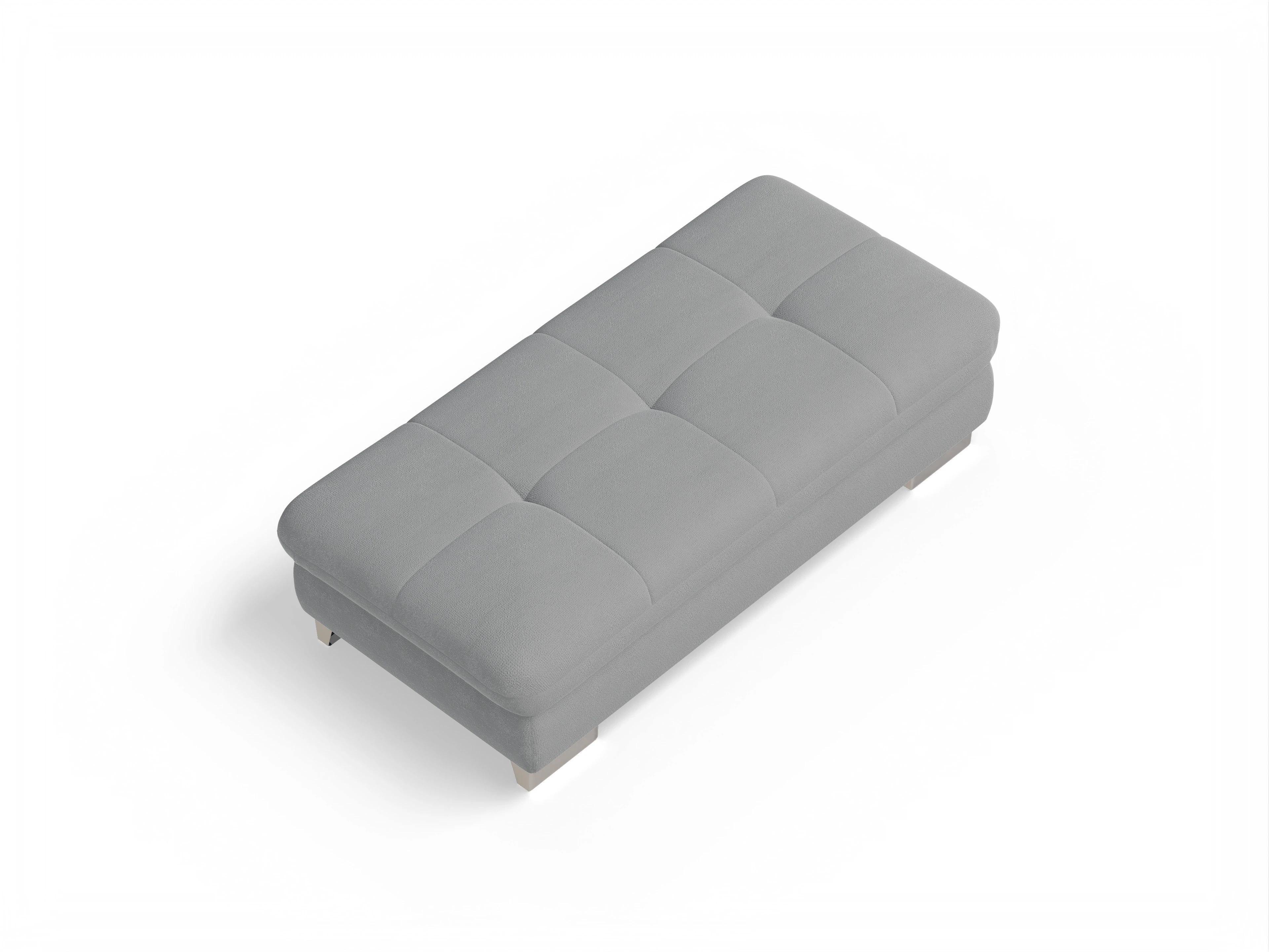 Ansicht des Produktes SC Smart 1007 Hocker in Stoff Grau