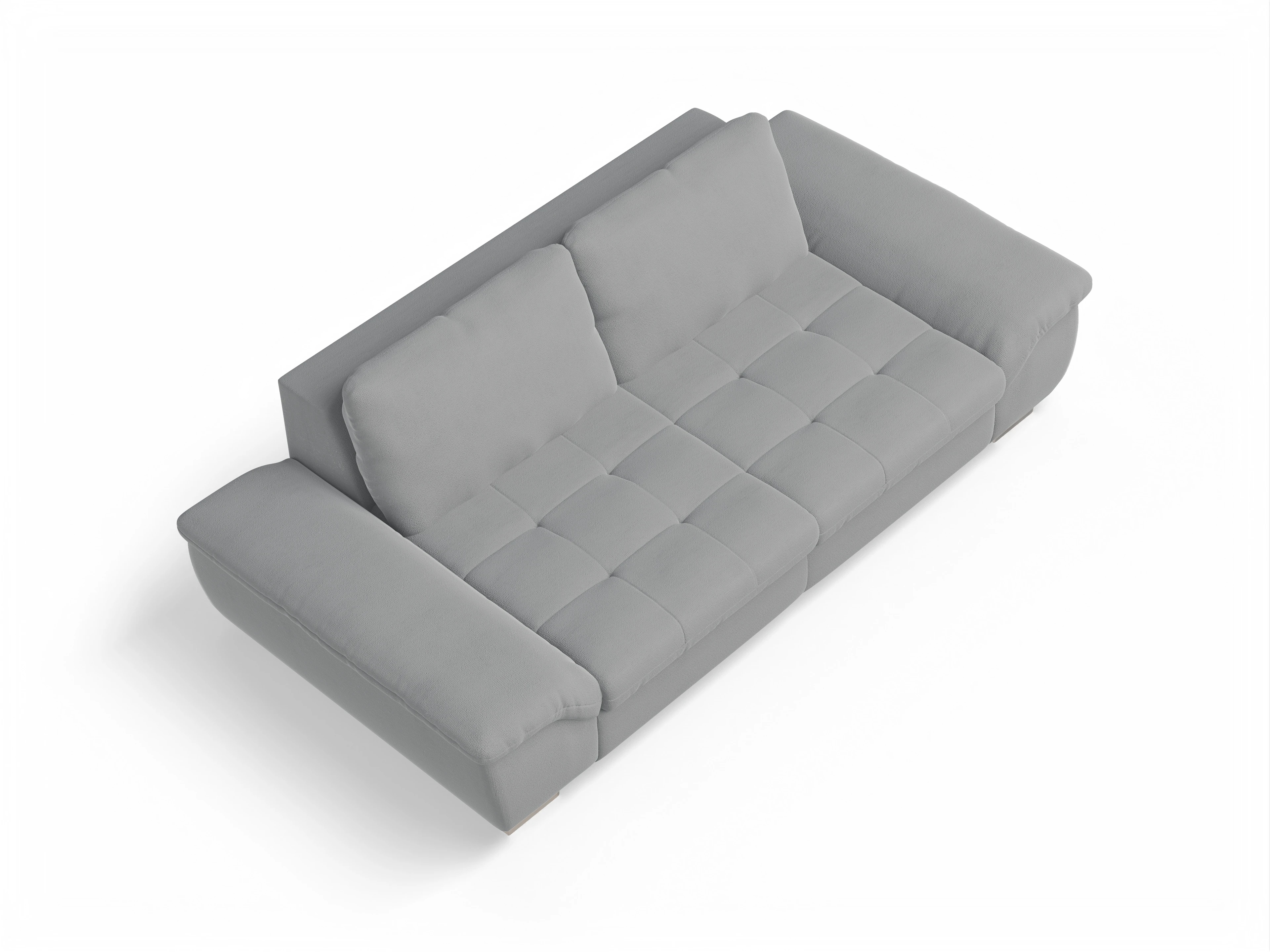 Ansicht des Produktes SC Smart 1007 3-Sitzer Sofa in Stoff Grau
