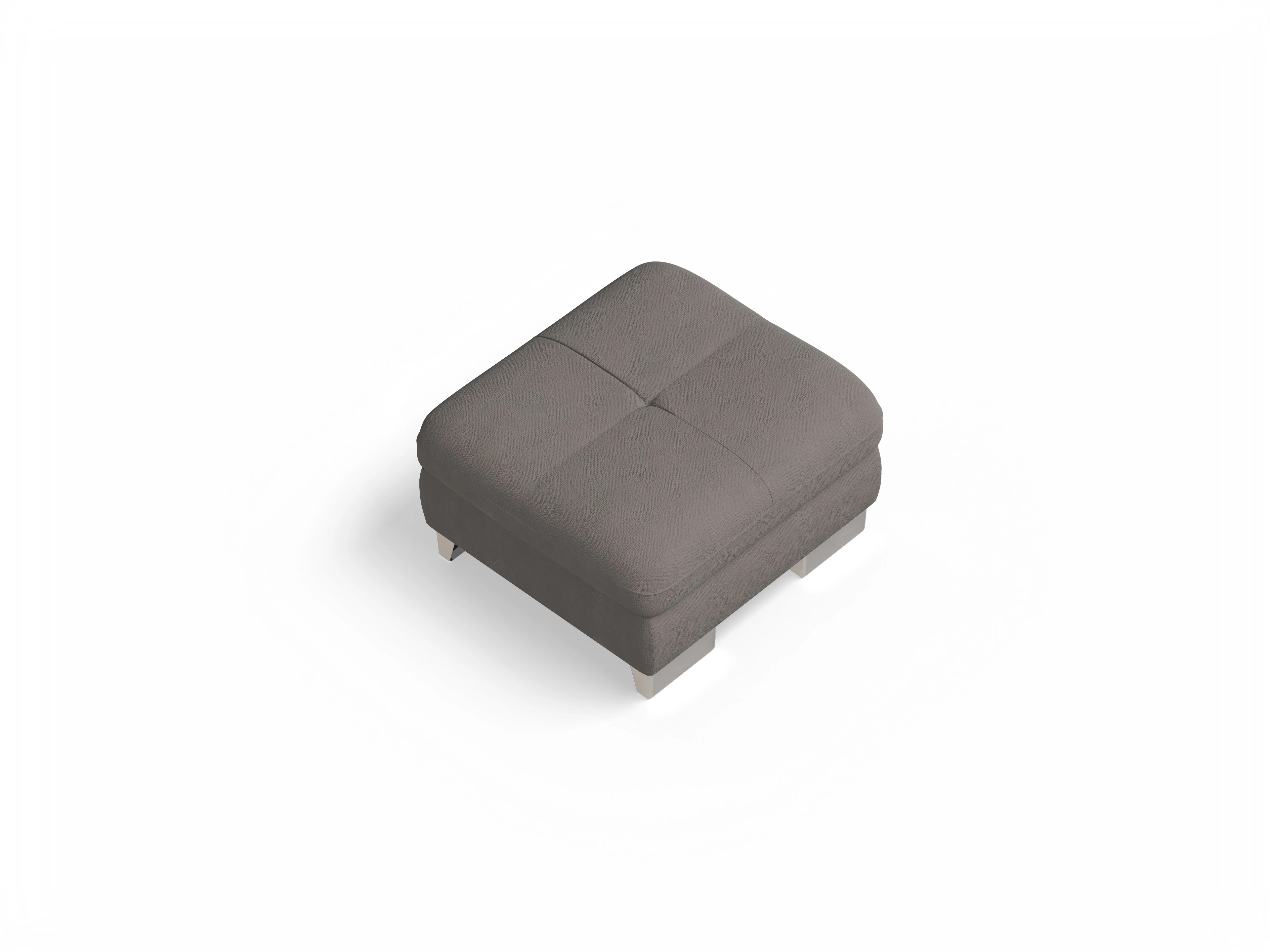 Ansicht des Produktes SC Smart 1007 Hocker in Stoff Braun